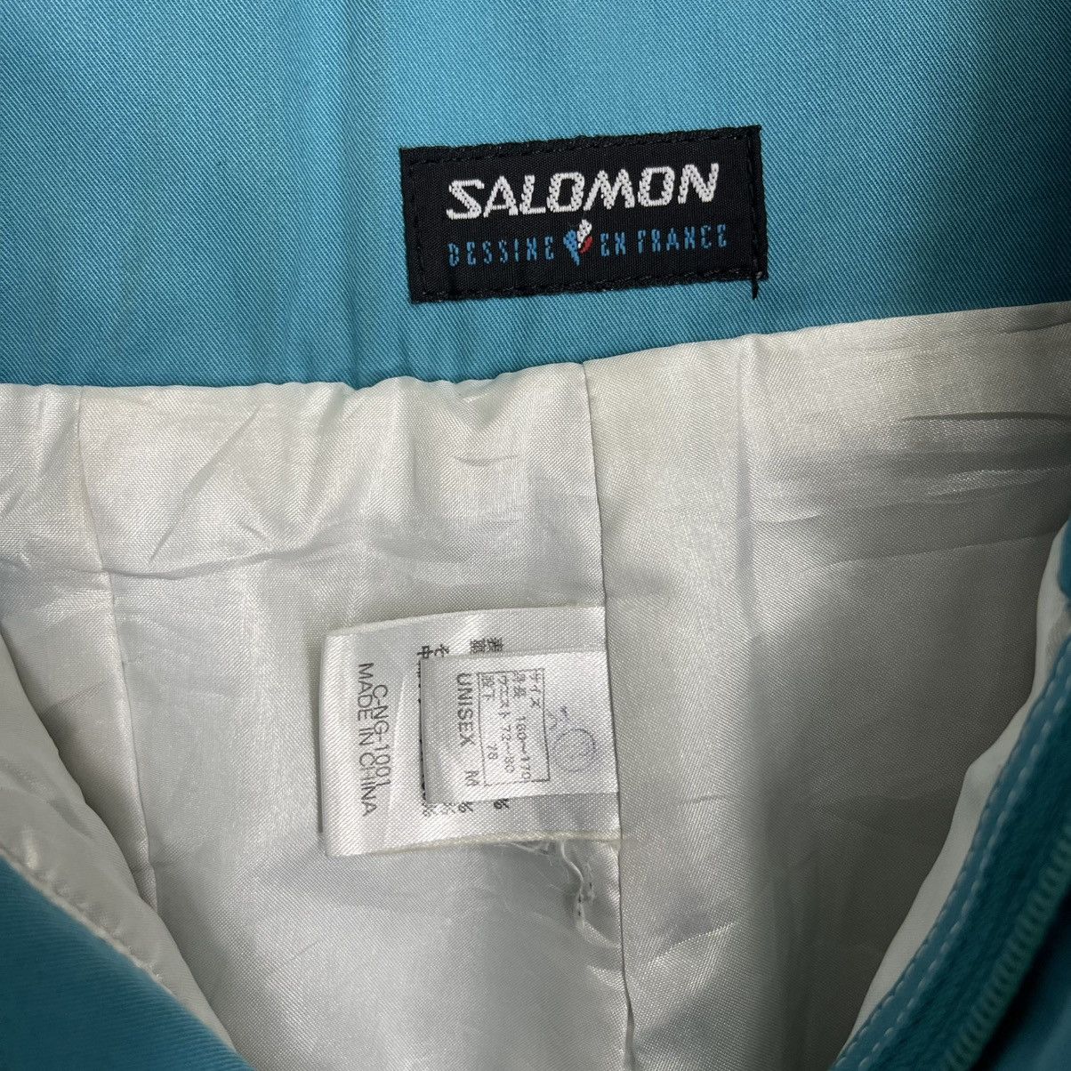 Salomon × Vintage Vintage Salomon Ski Pants Turqouise Size US 32 / EU 48 - 5 Thumbnail