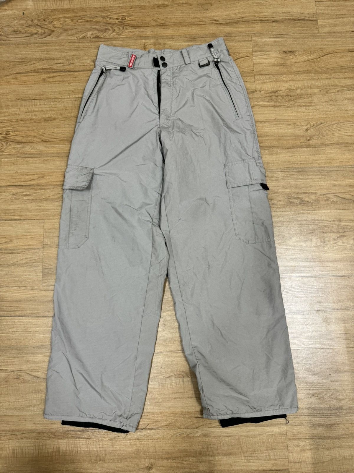 image of Quiksilver Outdoor Cargo Pants in Grey, Men's (Size 32)