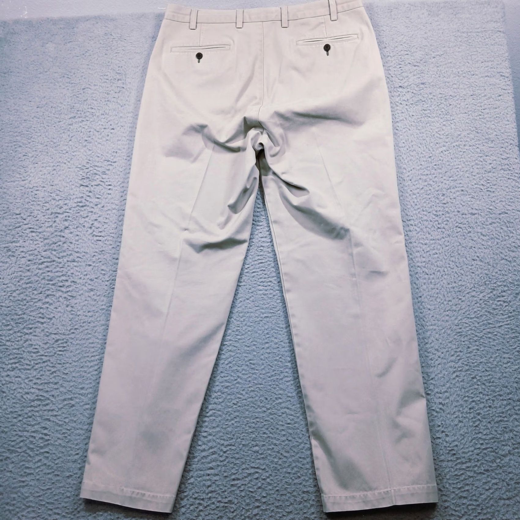Orvis Orvis Men's Ultimate Khakis Flat Front Chino Pants 36x30 Beige Cotton EUC Size US 36 / EU 52 - 3 Thumbnail