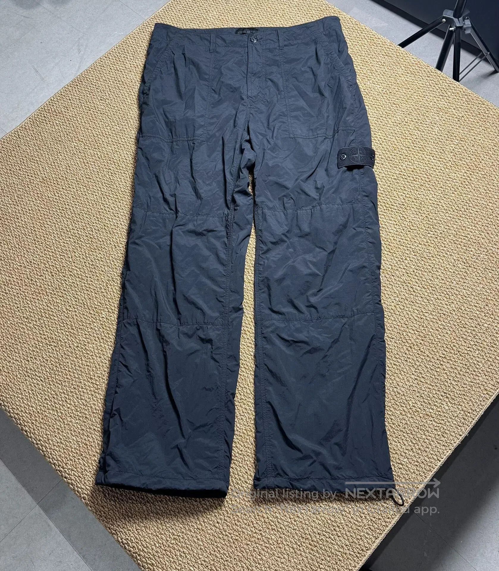Stone Island Stone Island 25SS Black Nylon Pants. Size US 36 / EU 52 - 1 Thumbnail