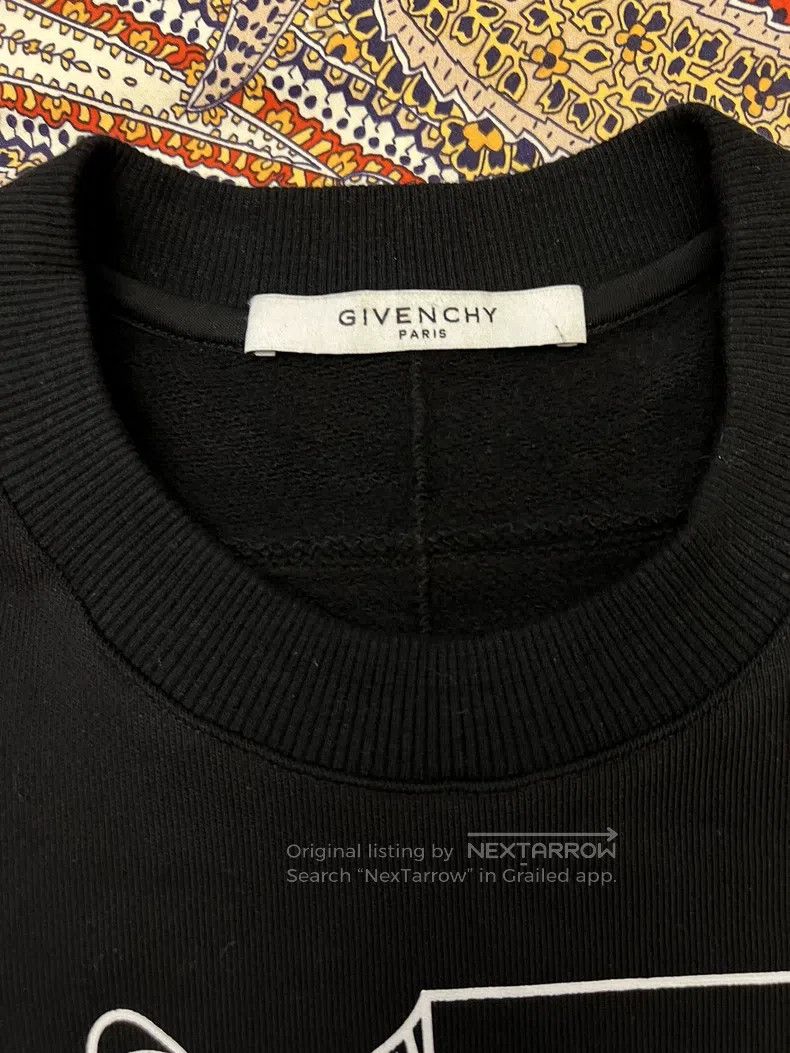 Givenchy Givenchy Sketch deer sweatshirt - black Size US S / EU 44-46 / 1 - 3 Thumbnail
