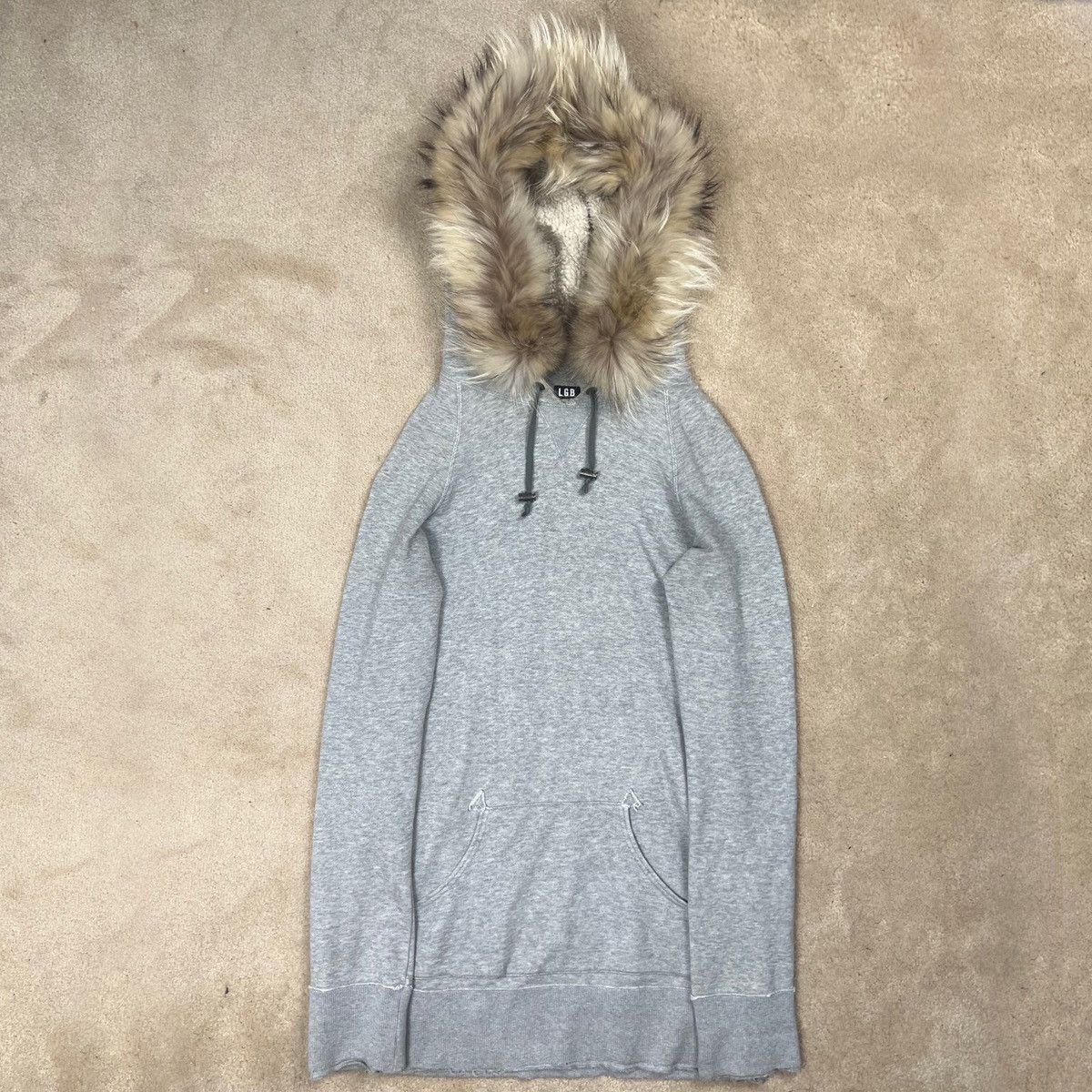 Le Grande Bleu (L.G.B.) LGB Dub Dances With Wolves fur hoodie