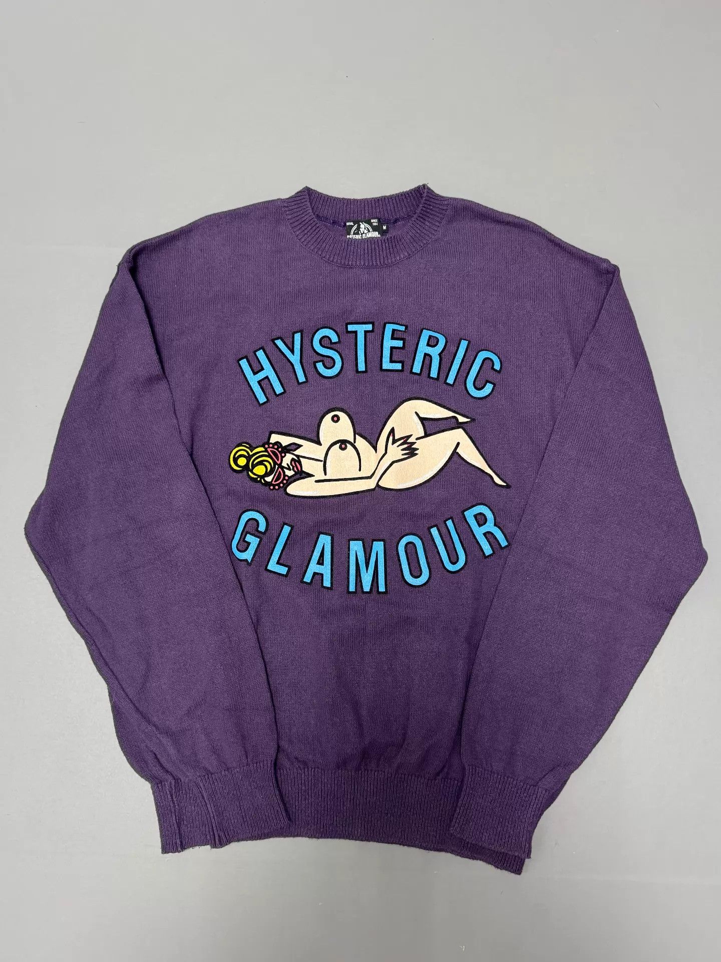 Hysteric Glamour Hysteric Glamour Fruit Girl Purple LS Sweater M Size US M / EU 48-50 / 2 - 1 Thumbnail