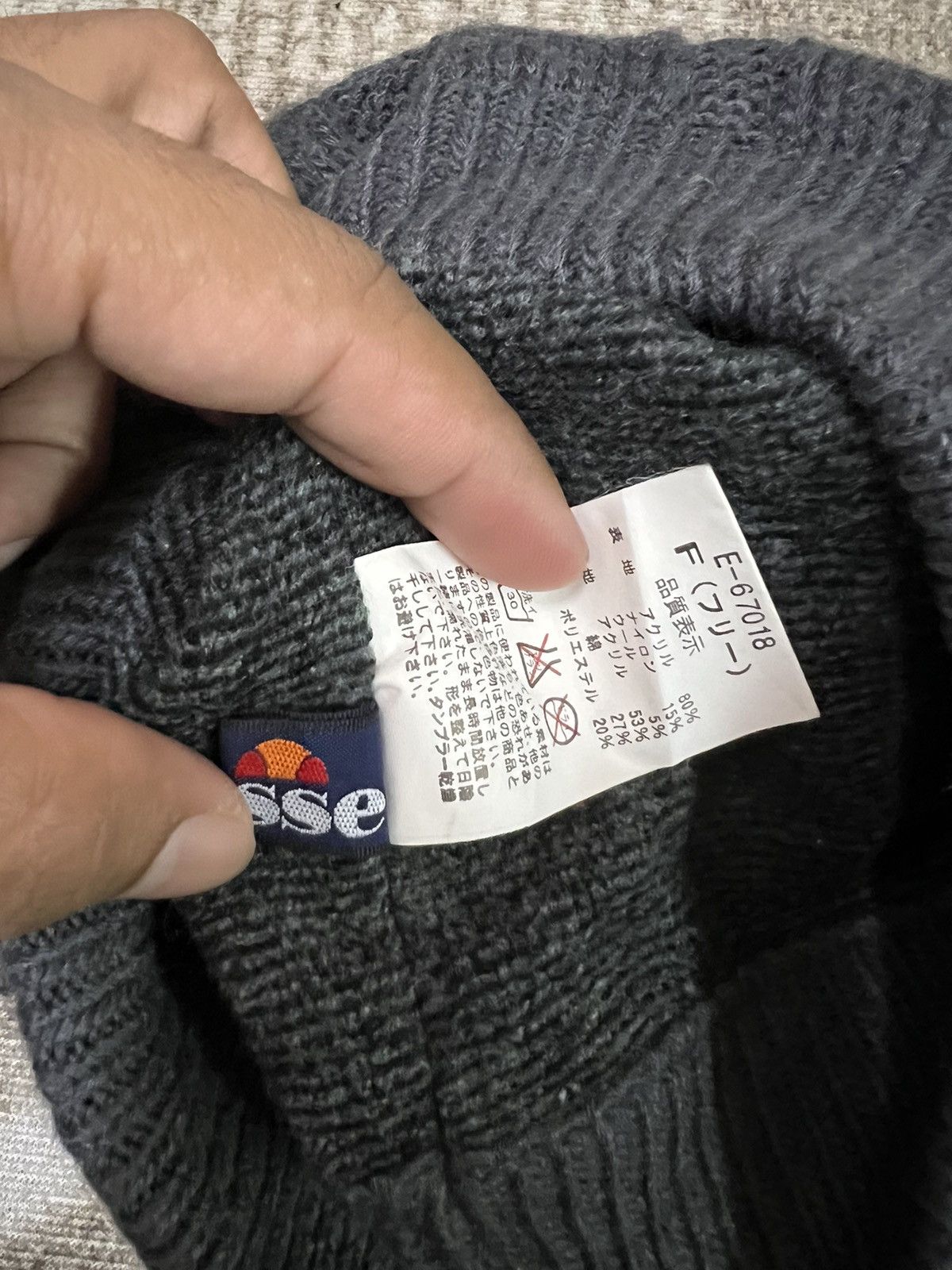 Ellesse Ellesse Crochet Beanie Hats Size ONE SIZE - 7 Thumbnail