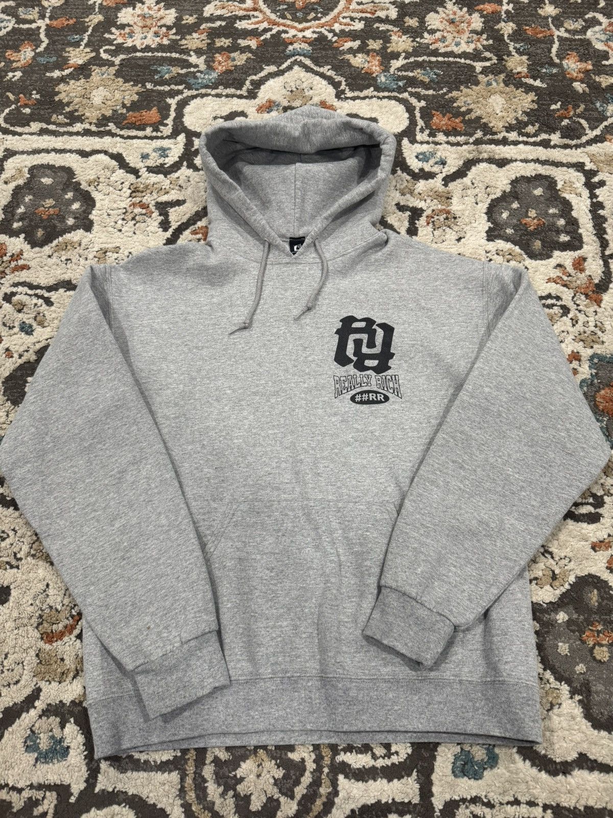 Japanese Brand Kankan RR Essentials Hoodie Size US L / EU 52-54 / 3 - 1 Thumbnail