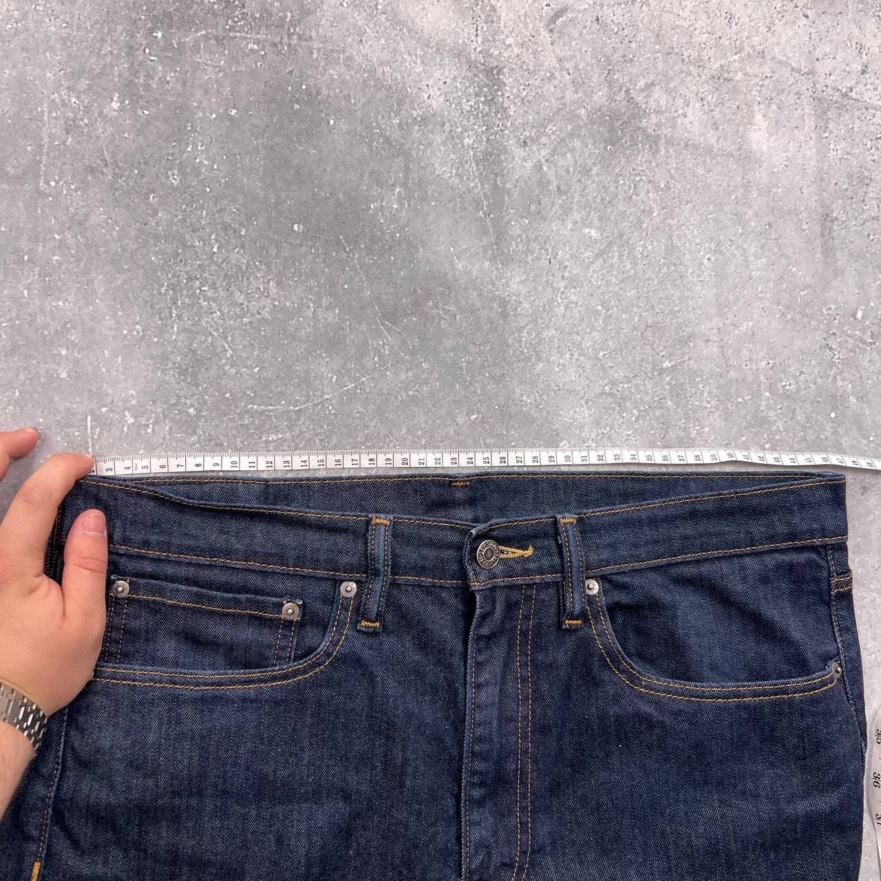 Levi's Levis 522 Commuter Slim Tapered Reflective Selvedge Jeans Size US 36 / EU 52 - 24 Thumbnail