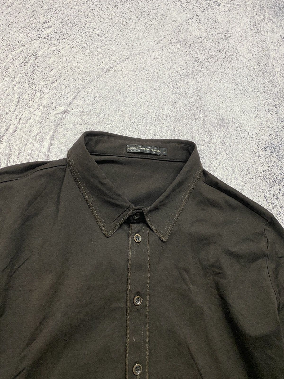 Marithe + Francois Girbaud Marithe Francois Girbaud Brown Button Up Shirt Size L Size US L / EU 52-54 / 3 - 4 Thumbnail