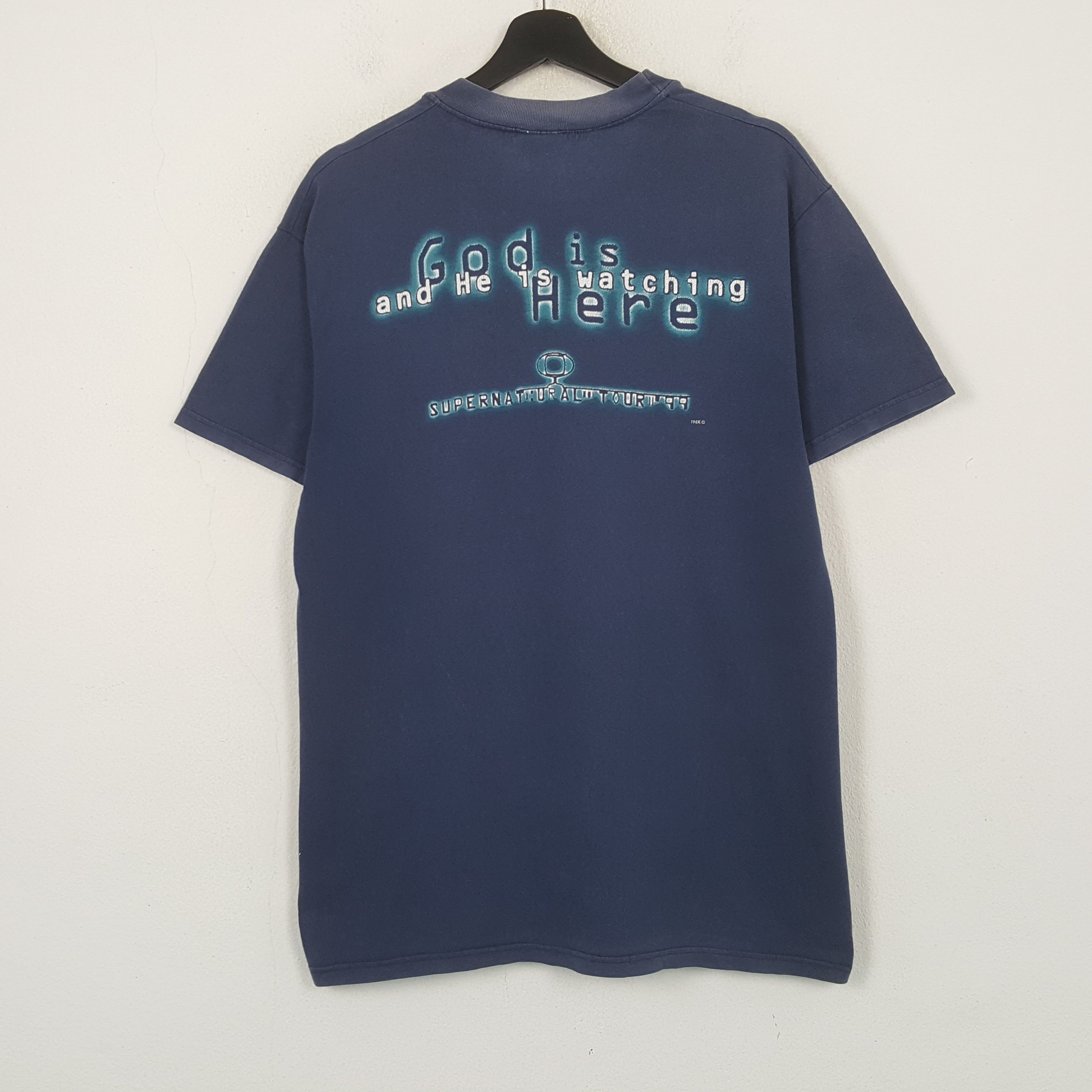 Band Tees Dc Talk Supernatural Tour 1999 Tshirt RR27 Size US M / EU 48-50 / 2 - 3 Thumbnail