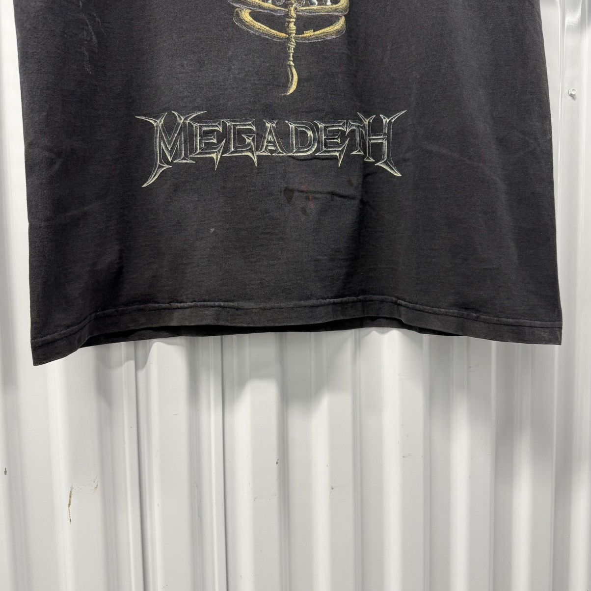 Band Tees × Megadeth × Vintage Vintage 1995 Megadeth Youthanasia North America Tour Tee Size US XL / EU 56 / 4 - 3 Thumbnail