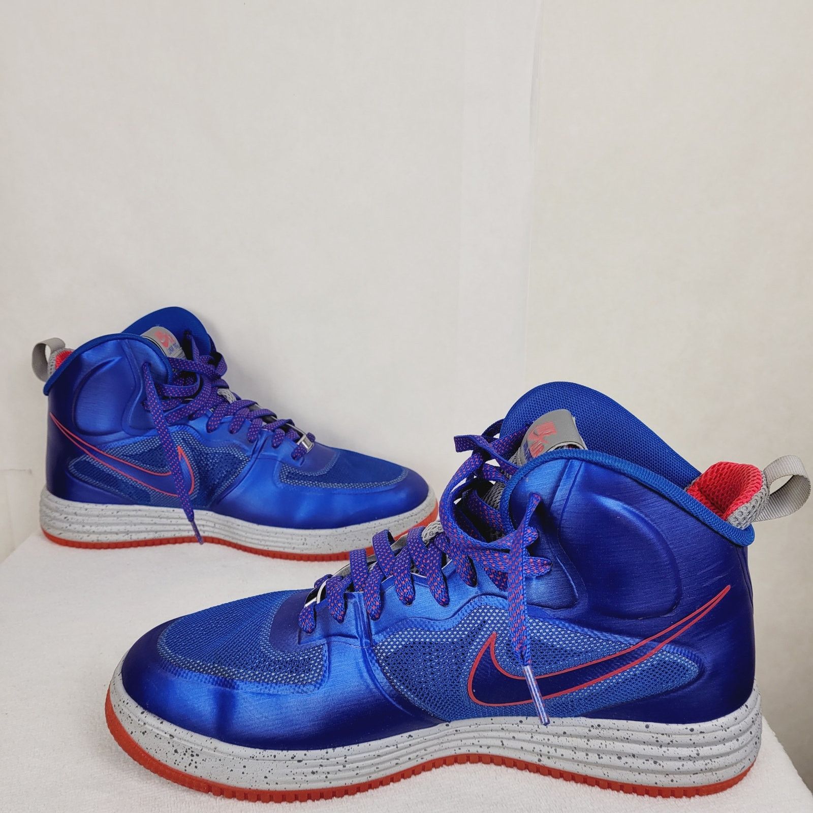 Nike Nike Lunar Force 1 mid Game Royal blue mens Size 12 sneakers Size US 12 / EU 45 - 2 Thumbnail