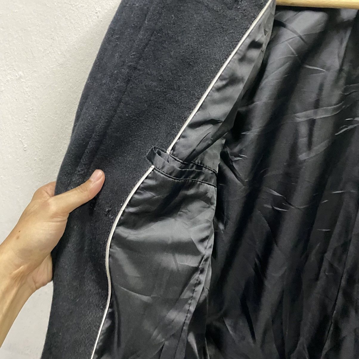 Katharine Hamnett London 🥷🏿Katharine Hamnett London Black Wool Duffle Coat (M) Size US M / EU 48-50 / 2 - 15 Thumbnail