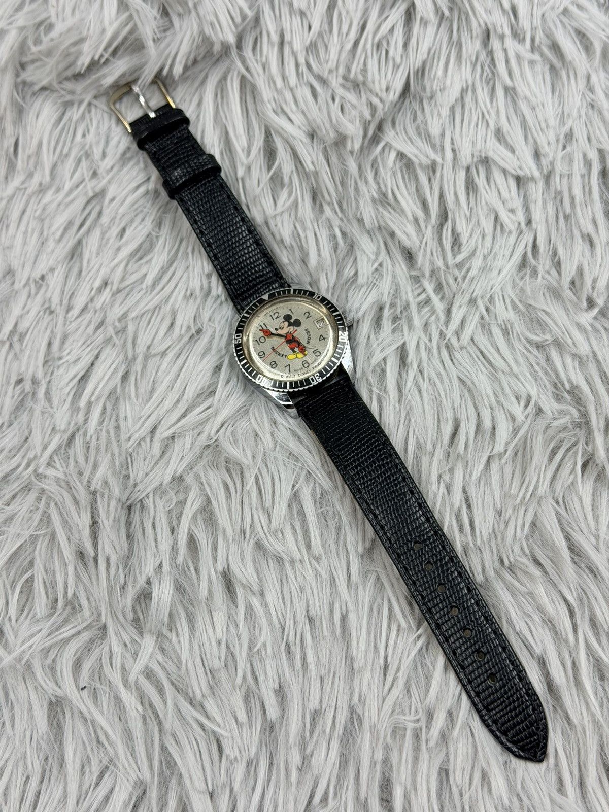 Seiko VTG Skin Diver BRADLEY Mickey Mouse Hand Wind Men’s Watch Size ONE SIZE - 8 Thumbnail