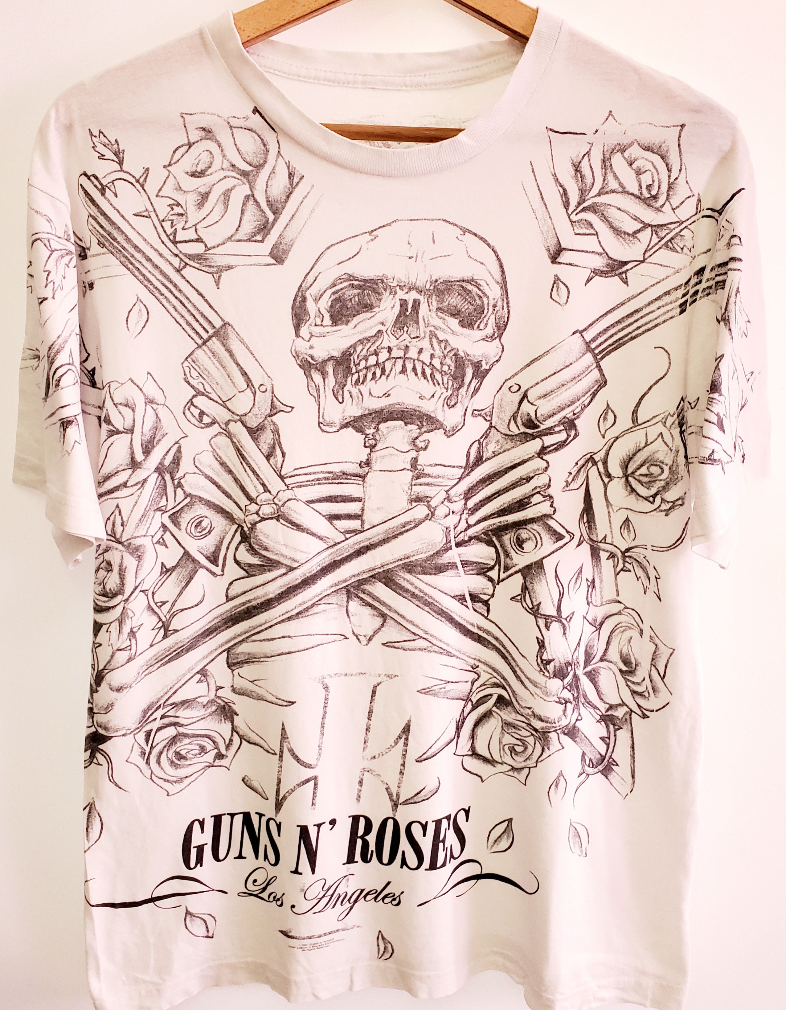 Guns N' Roses × Vintage VINTAGE Y2K BAND TEE GUNS N ROSES SKULLS DEAD FACE M Size US M / EU 48-50 / 2 - 1 Thumbnail