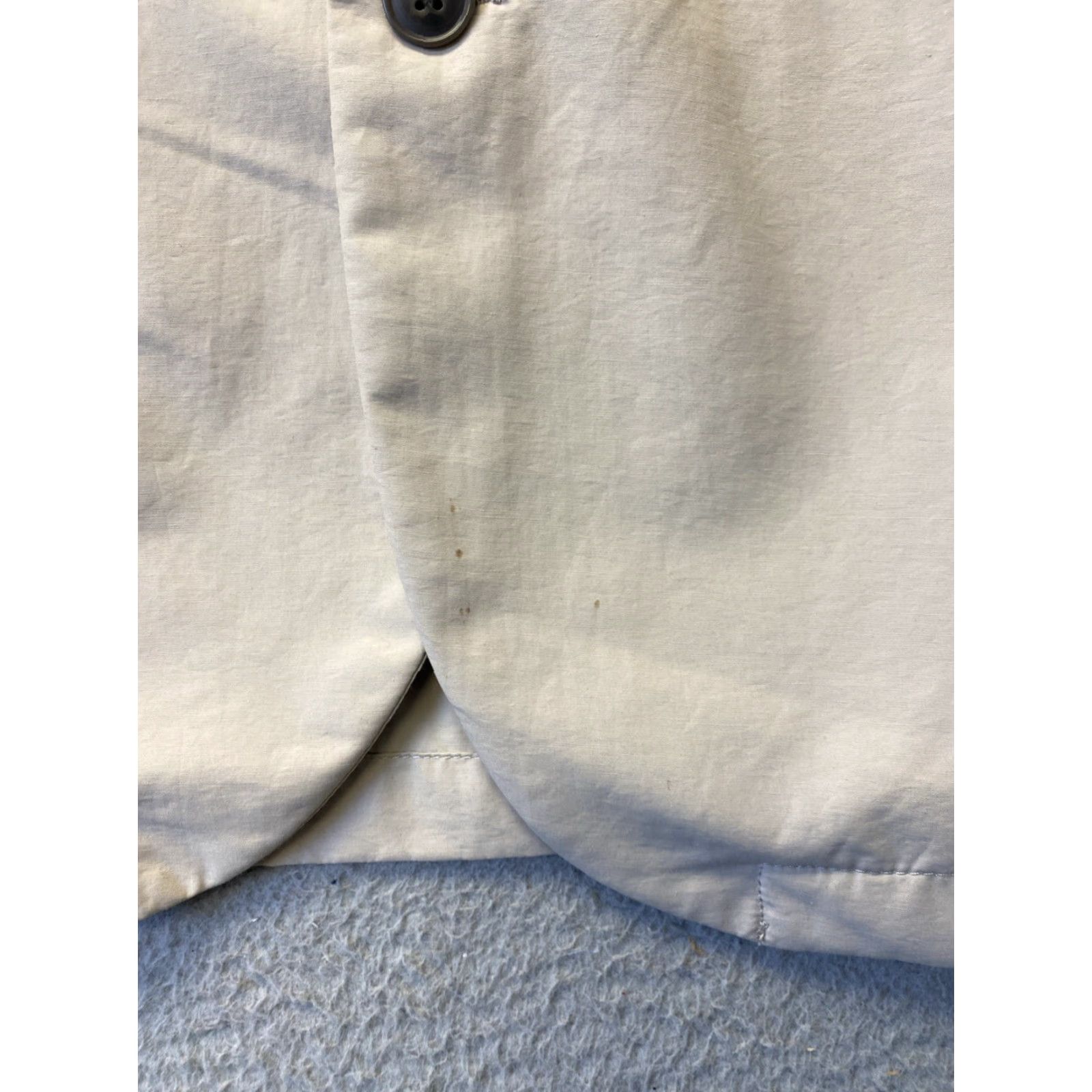 Gap Gap Men's Lightweight Chino Blazer Jacket Size M Tan Solid Business Suit Two-Button Regular Fit Size 40R - 3 Thumbnail
