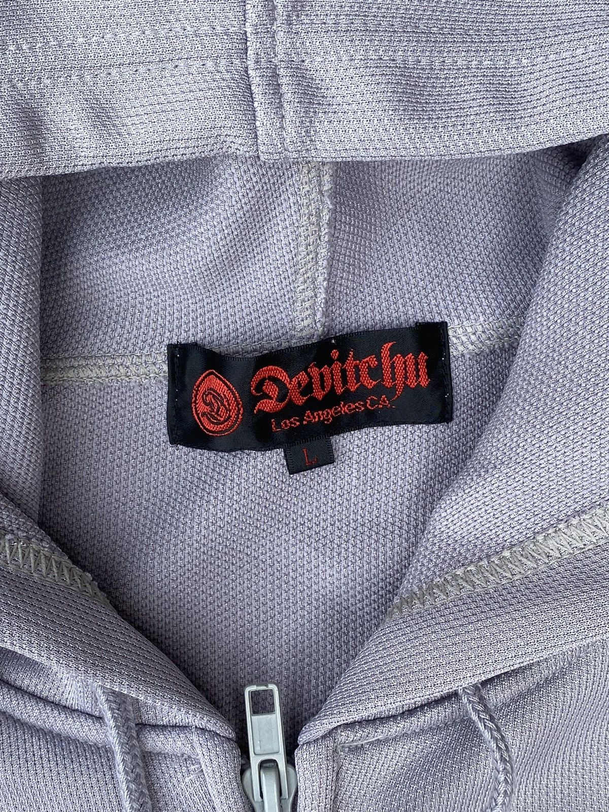 Japanese Brand Vintage Devitchu Spellout Hoodies Jacket Size L / US 10 / IT 46 - 8 Thumbnail