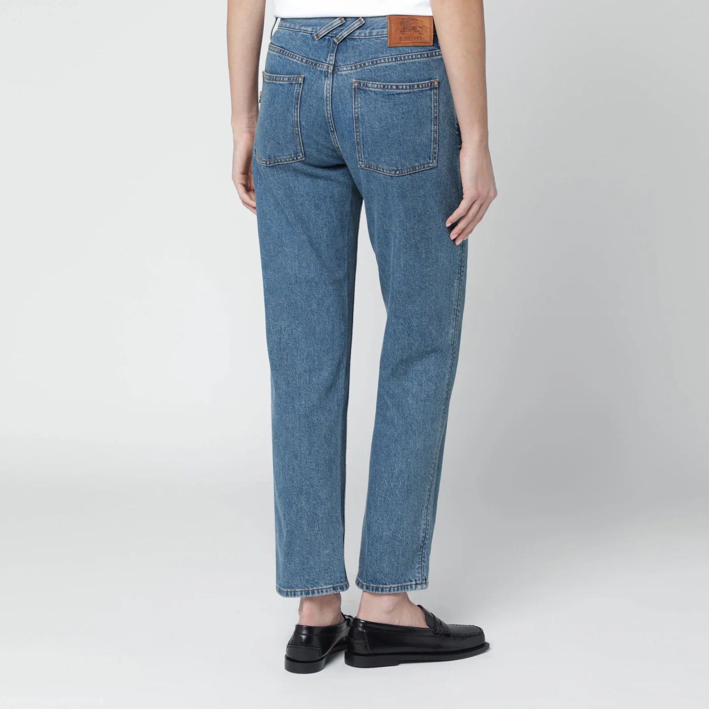 Burberry o1d2blof0426 Regular Fit Jeans in Blue Size 27" / US 4 / IT 40 - 4 Thumbnail