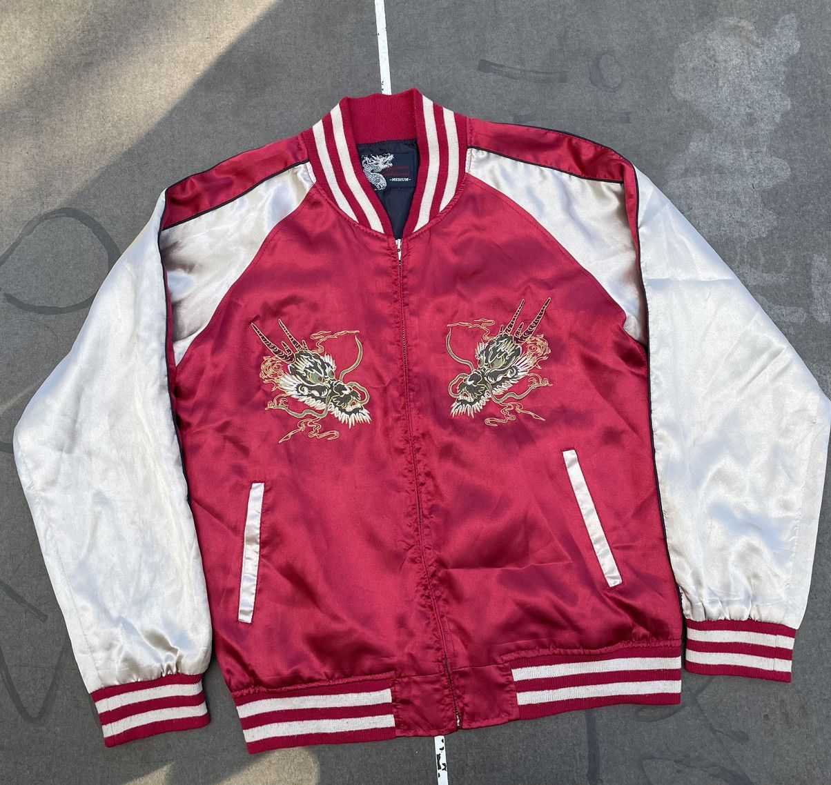 Japanese Brand × Vintage Traditional Japanese Vintage Bomber Size M / US 6-8 / IT 42-44 - 1 Thumbnail