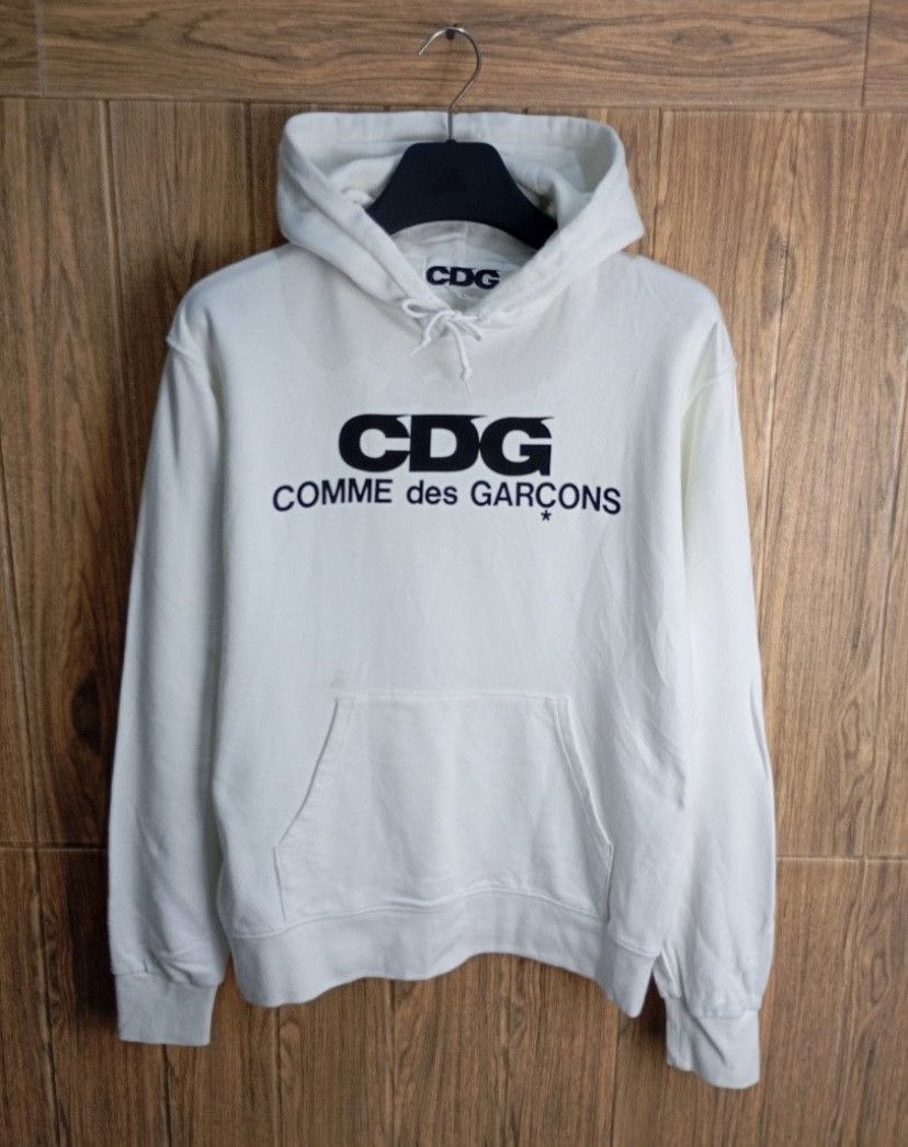 Comme Des Garcons CDG Logo Hoodie