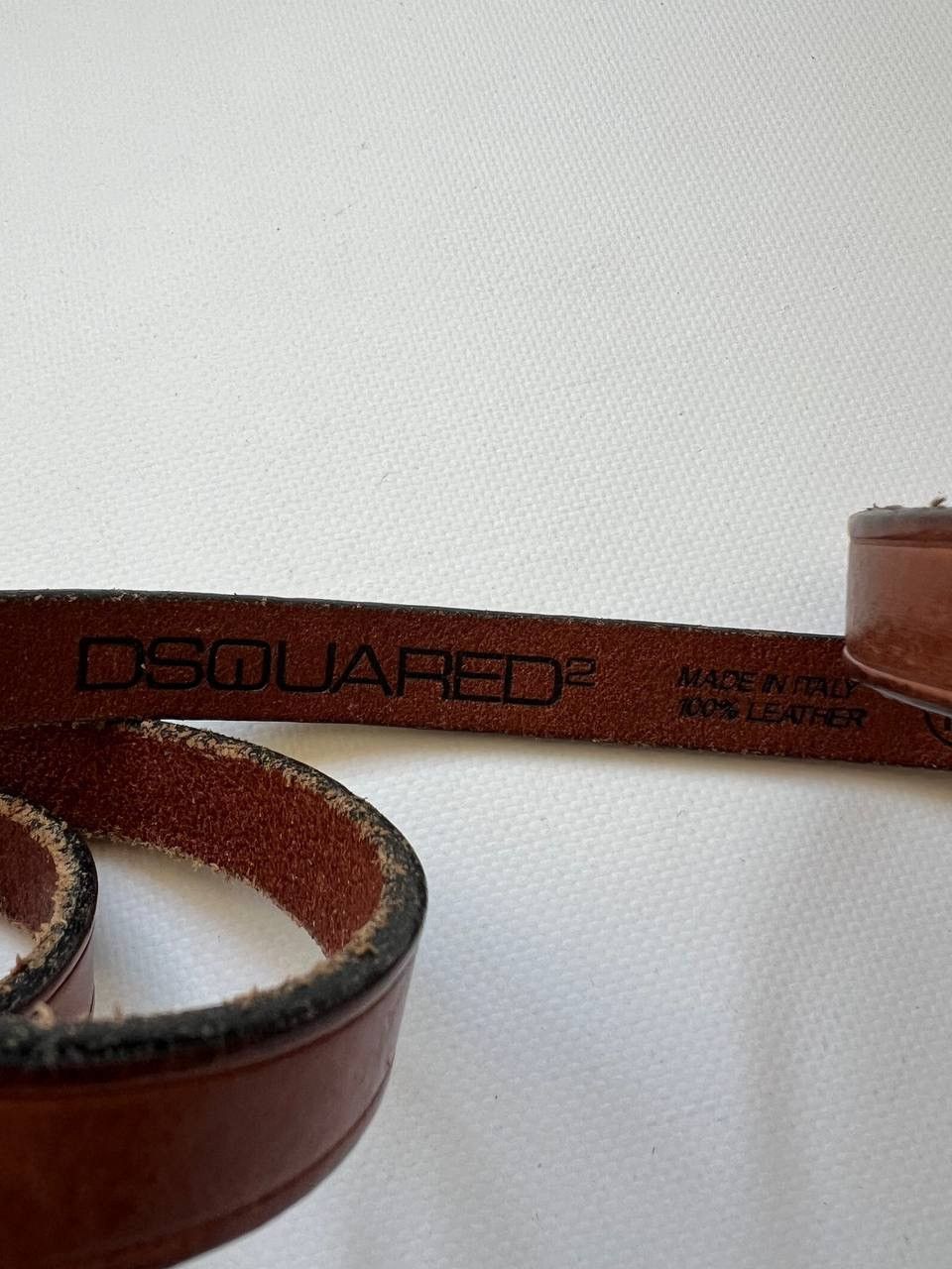 Dsquared2 Vintage Dsquared2 rhinestones leather belt buckle Dsquared Size ONE SIZE - 7 Thumbnail