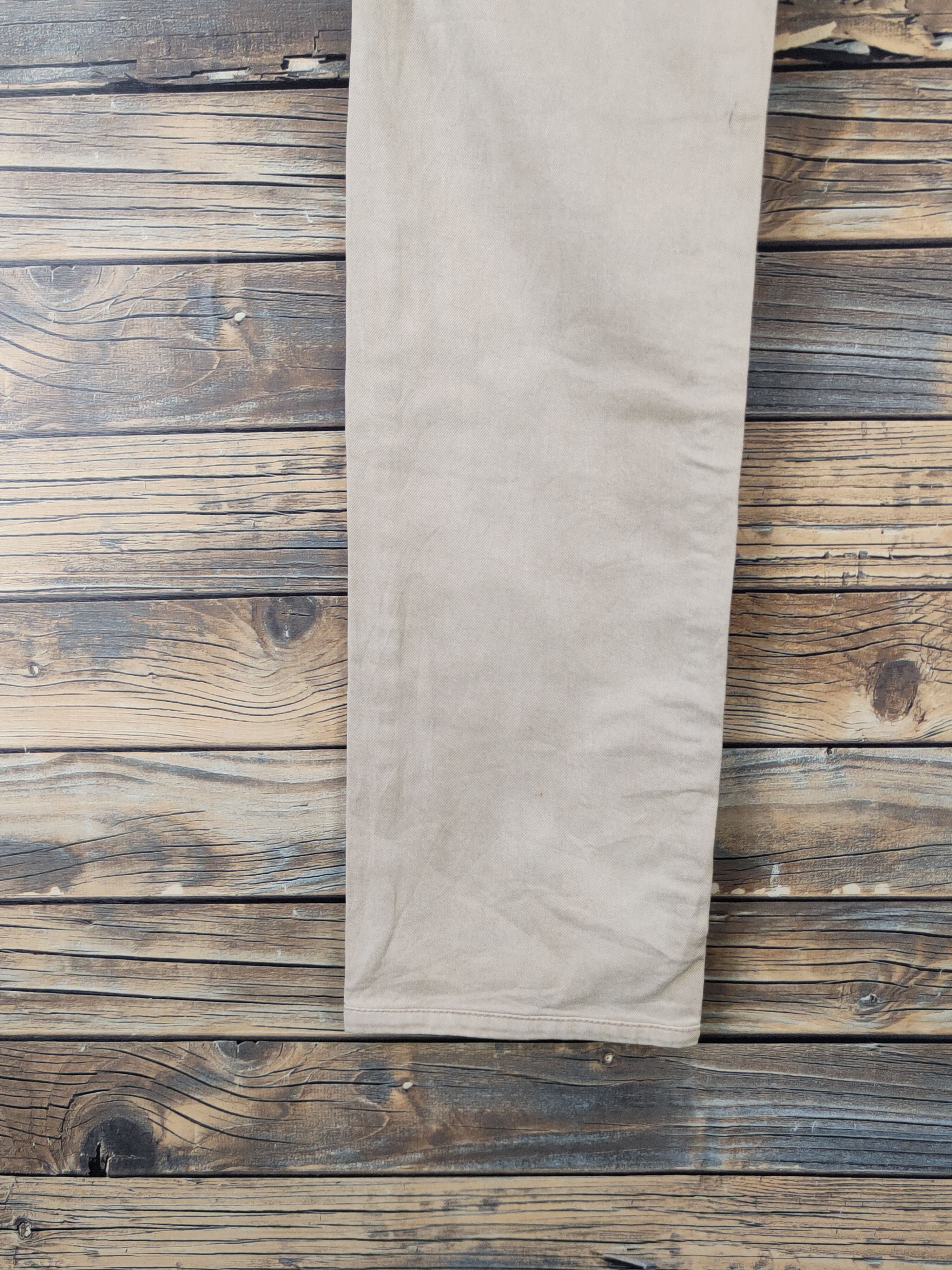 Japanese Brand DL Uniqlo Beige Multipocket Tactical Cargo Pants #255 Size 28" / US 6 / IT 42 - 9 Thumbnail