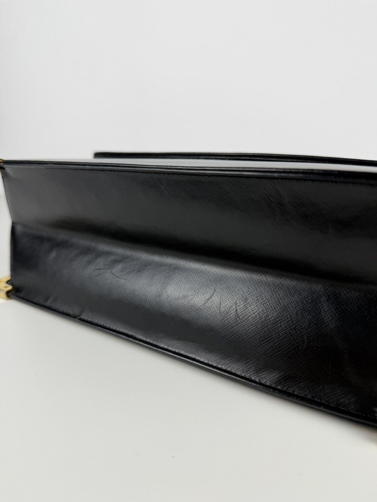 Dior Vintage 70s Dior box calf leather shoulder bag Size ONE SIZE - 15 Thumbnail