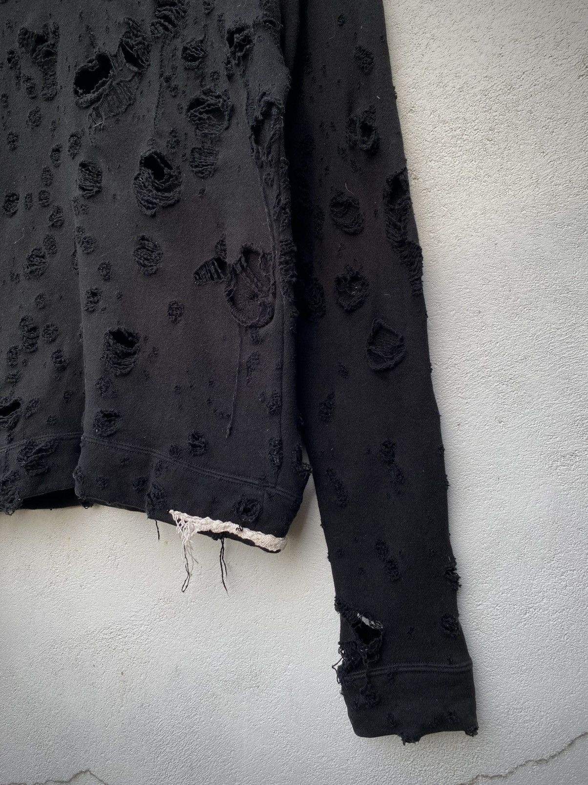 Share Spirit Homme BEAMS DISTRESSED SWEATSHIRT Size US S / EU 44-46 / 1 - 6 Thumbnail