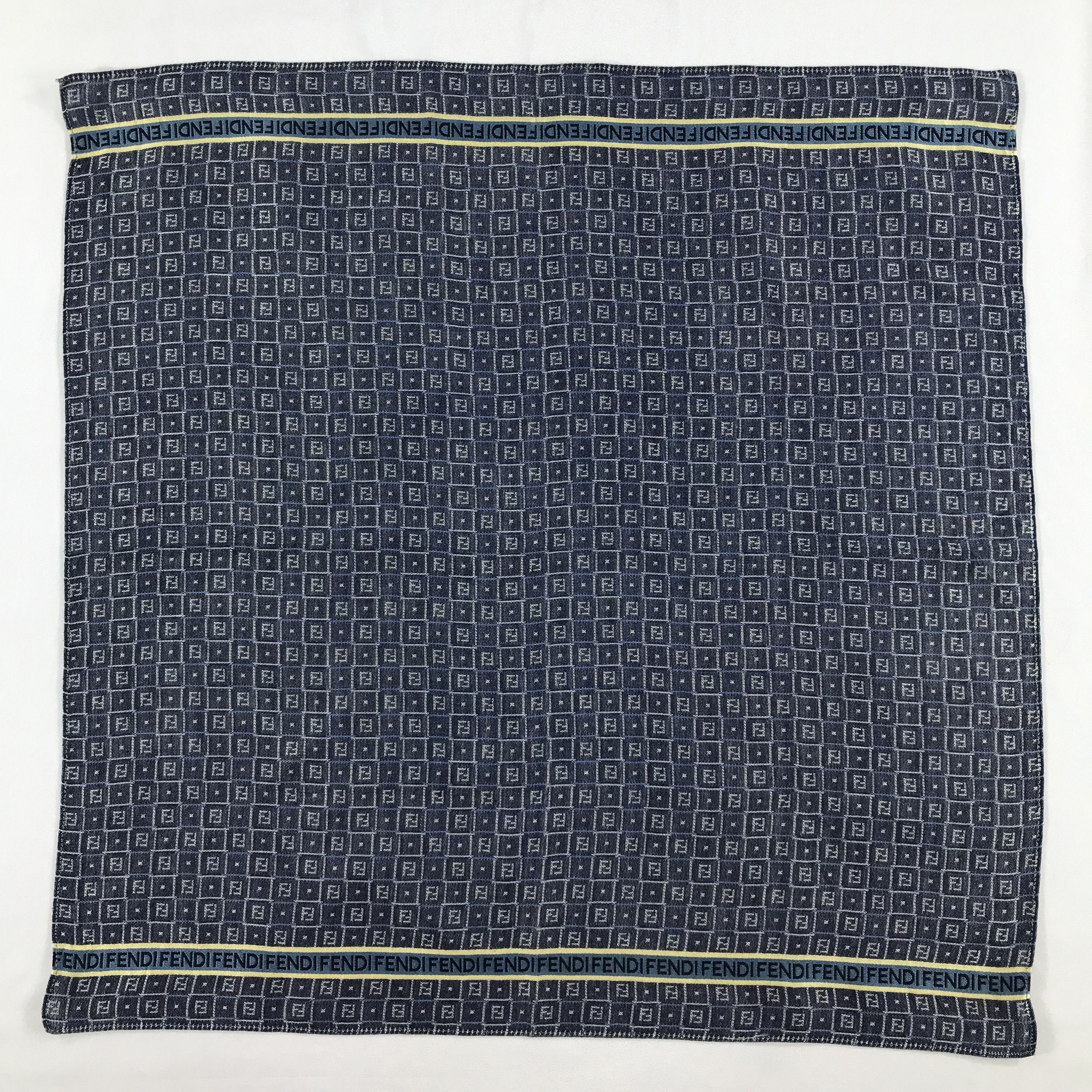 Vintage Vintage Fendi Bandana / Handkerchief / Neckerchief - S2432 Size ONE SIZE - 1 Thumbnail