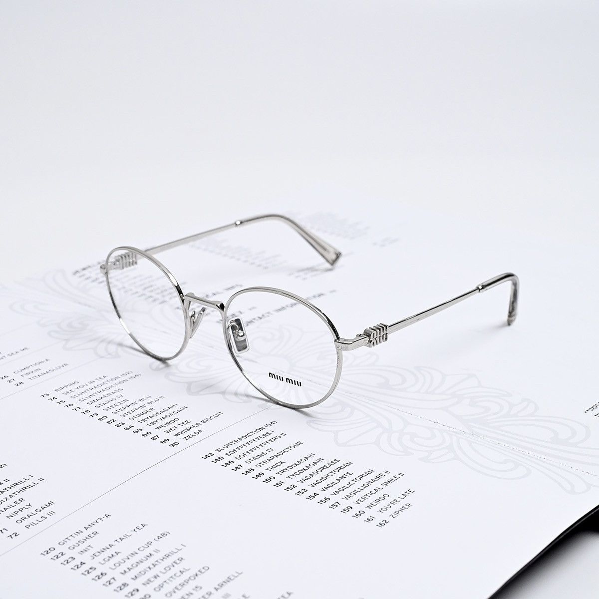 Miu Miu MIU MIU 0MU 52XV GLASSES Size ONE SIZE - 1 Thumbnail
