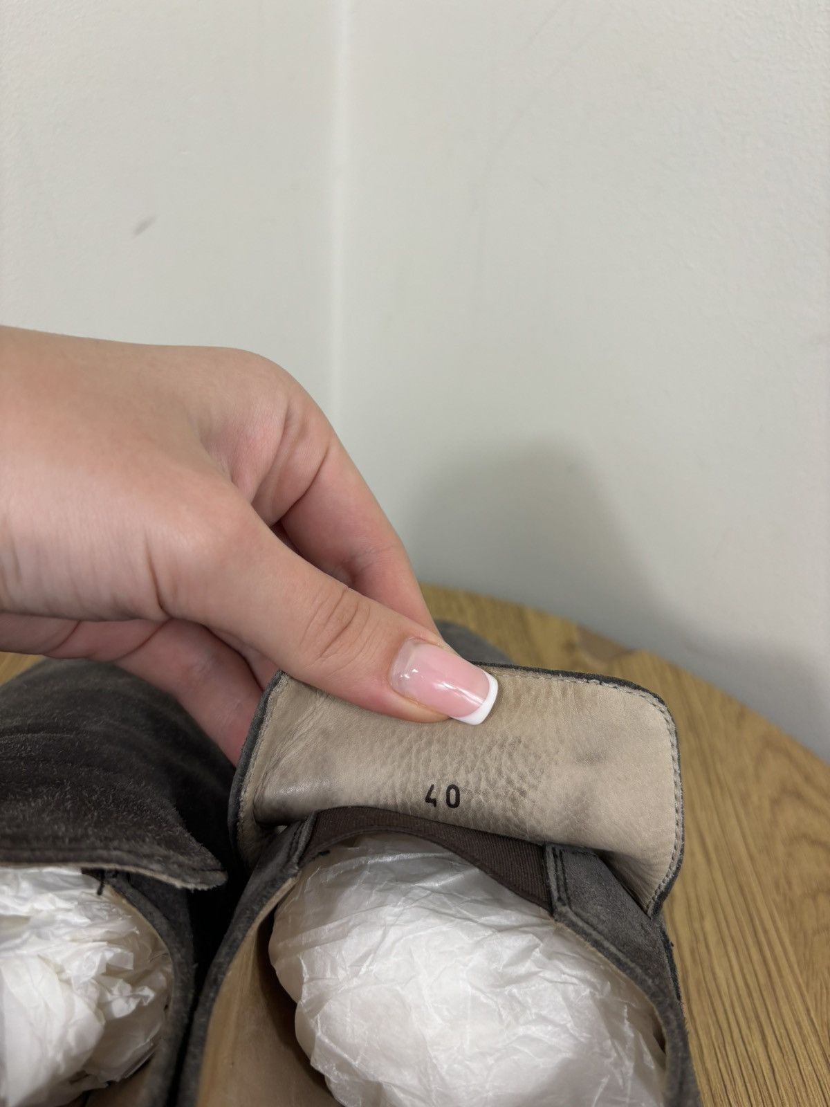 Brunello Cucinelli Brunello Cucinelli Italian Luxury Gray Suede Loafers Shoes Size US 10 / IT 40 - 14 Thumbnail