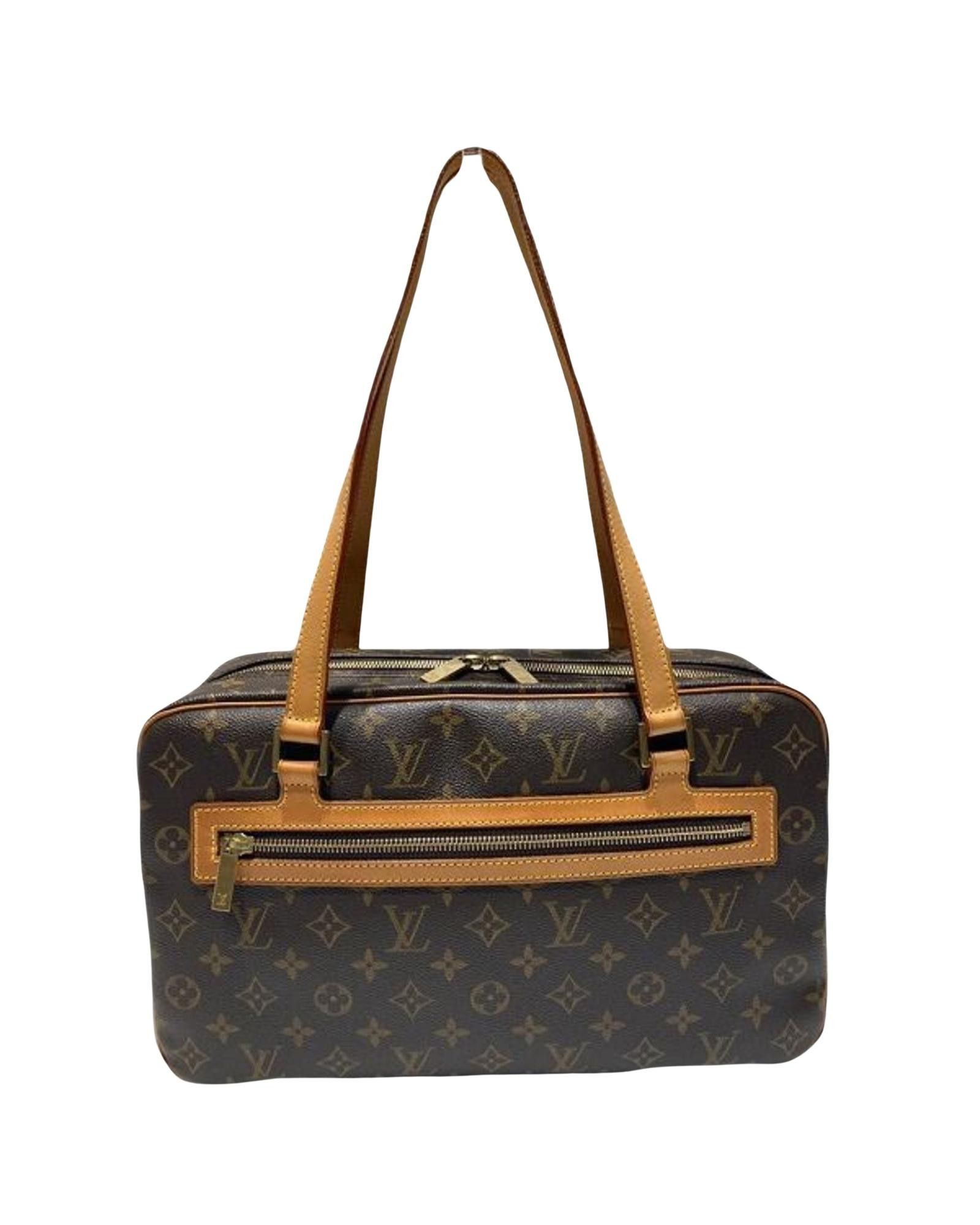 image of Louis Vuitton Timeless Brown Canvas Handbag, Women's