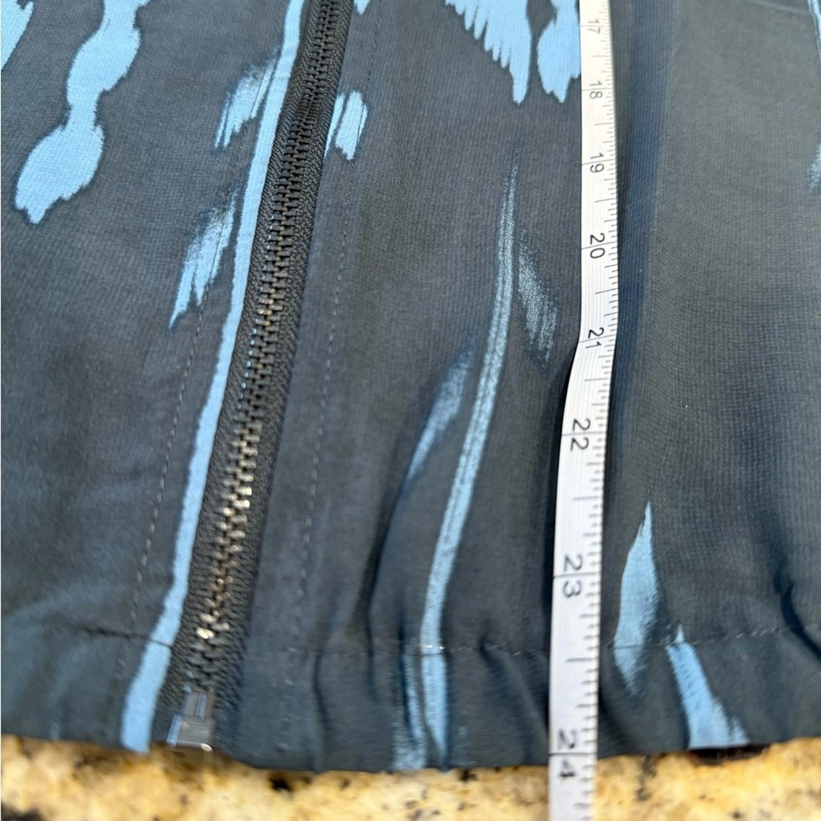 Other ruff hewn GREY zippered jacket navy & light blue floral XS Size XS / US 0-2 / IT 36-38 - 12 Thumbnail