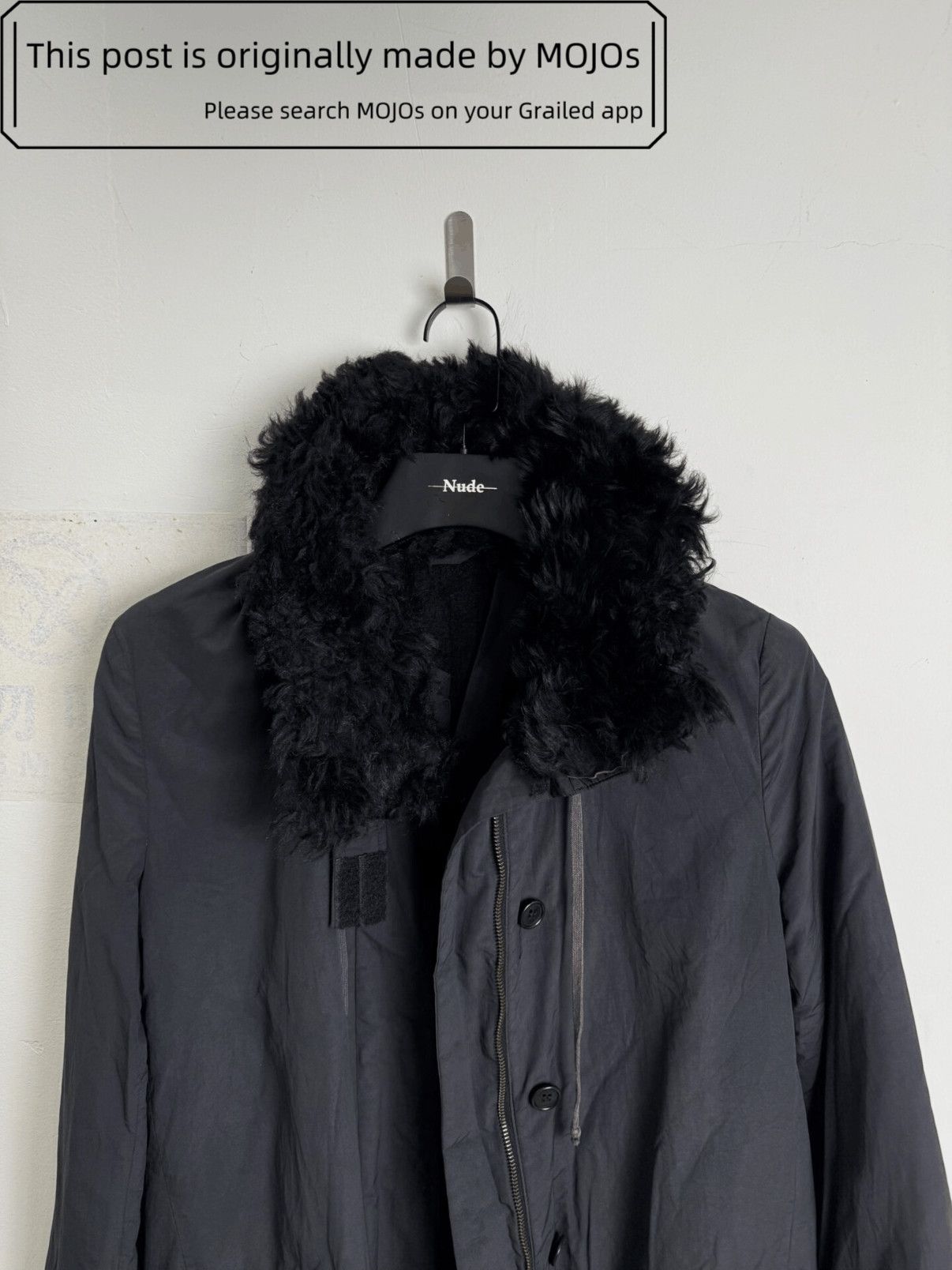 Helmut Lang Sz 40 Helmut Lang 99AW Fur Neck Parkas mojos16441215 Size US M / EU 48-50 / 2 - 4 Thumbnail