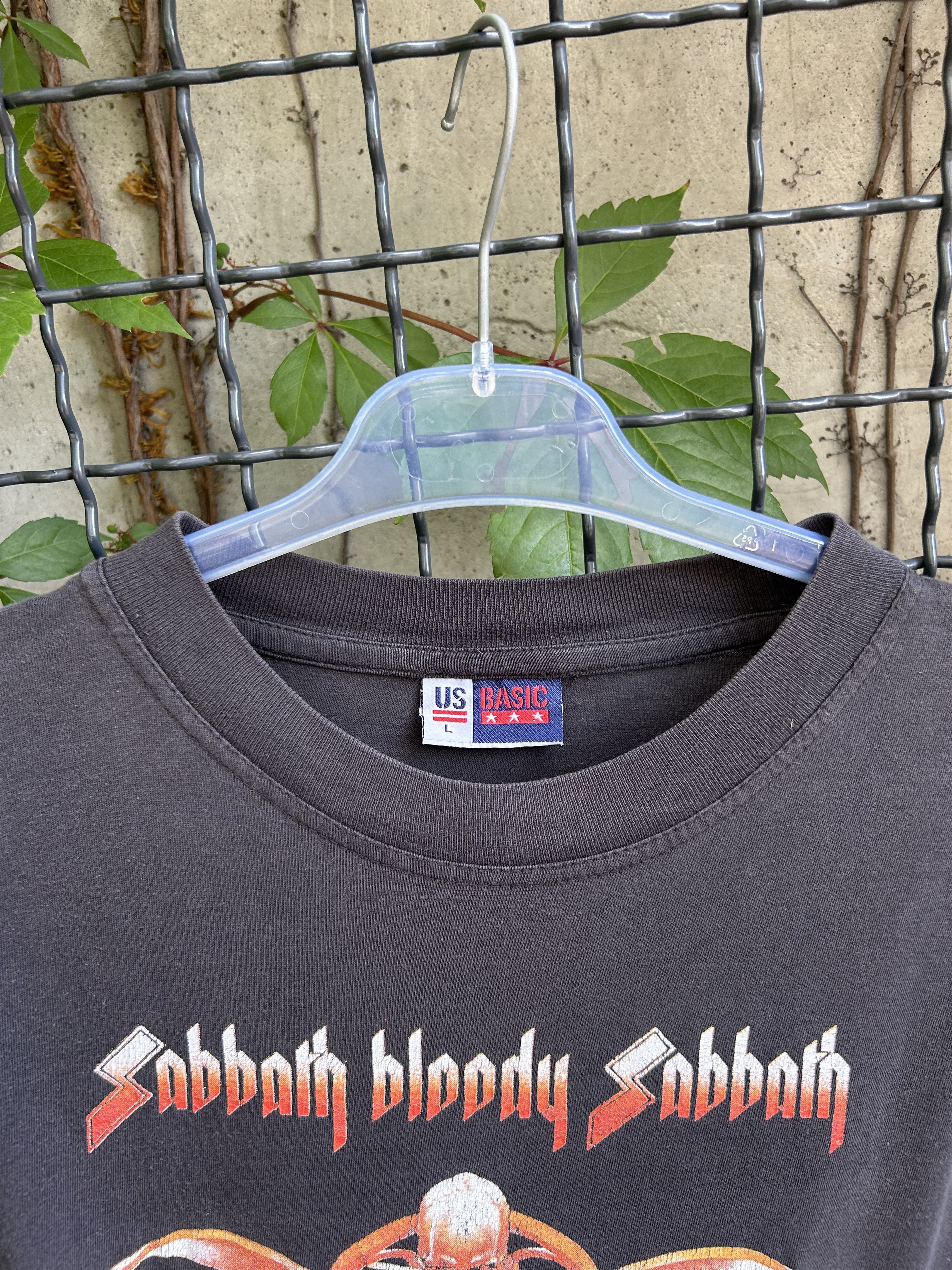 Band Tees Vintage 90s Black Sabbath Rock Band T-shirt Size US L / EU 52-54 / 3 - 4 Thumbnail