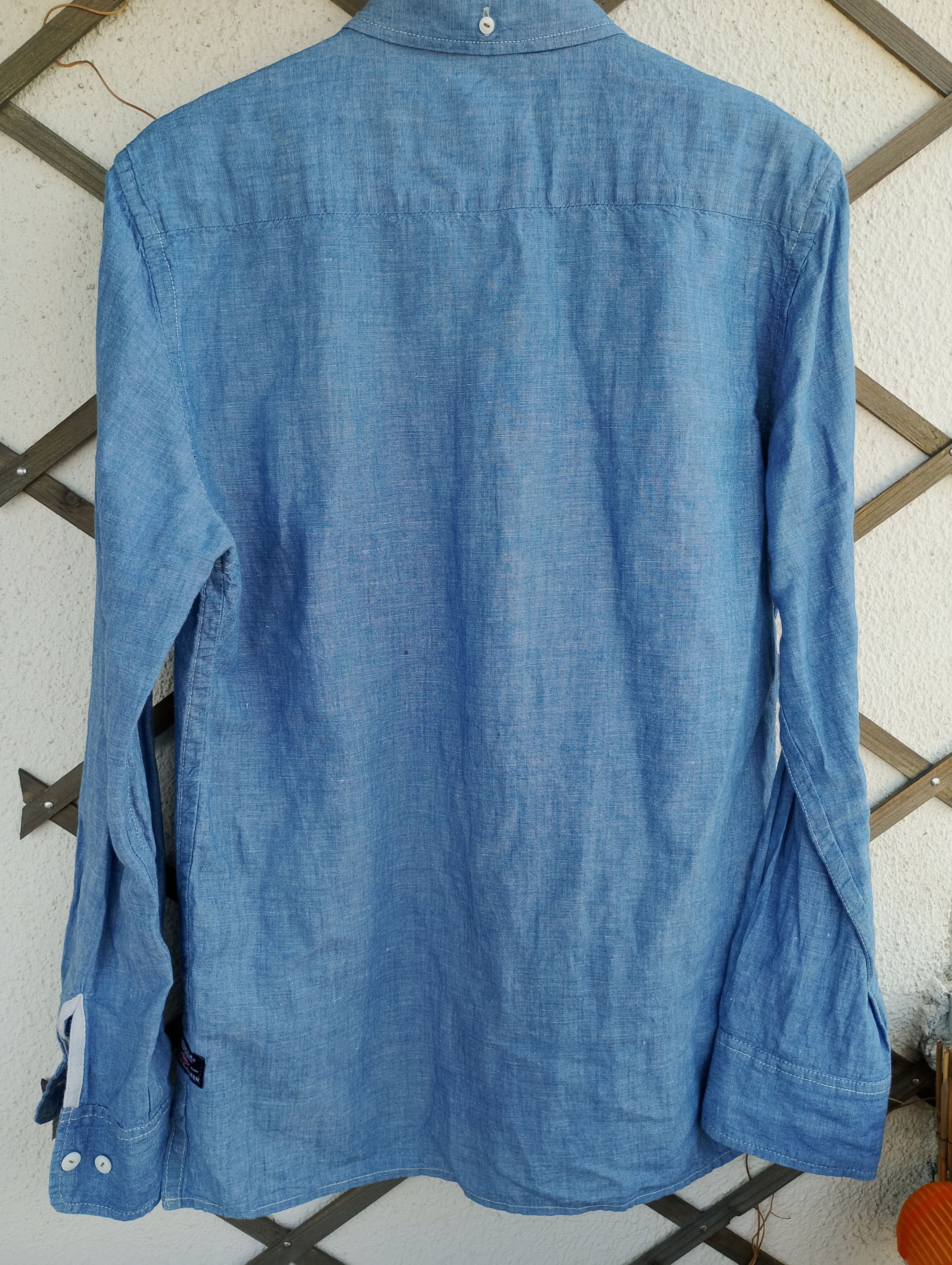 Barbour Barbour x Steve McQueen denim Long Sleeve shirt sz M Size US M / EU 48-50 / 2 - 10 Thumbnail