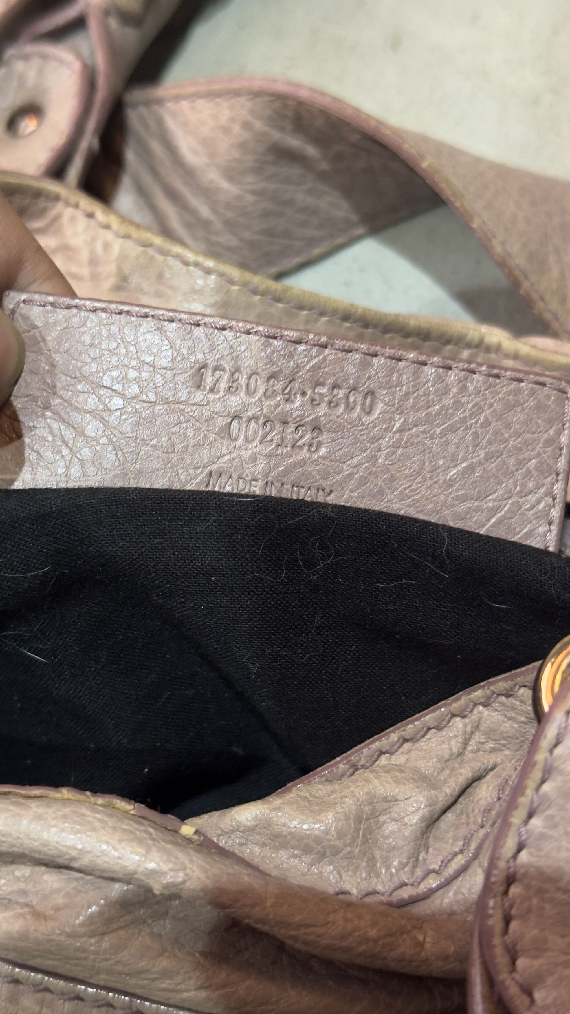 Balenciaga Balenciaga Parme LambskinLeather Giant21 RoseGold Motorcycle Size ONE SIZE - 10 Thumbnail