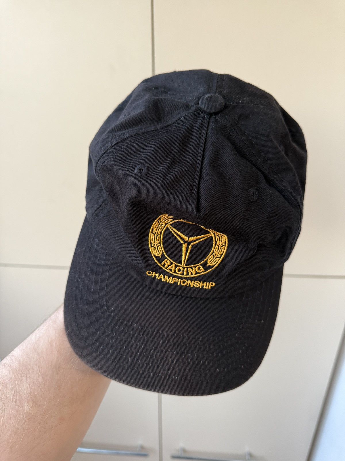 Vintage YKTR Championship Racing Cap Mercedes Size ONE SIZE - 4 Thumbnail