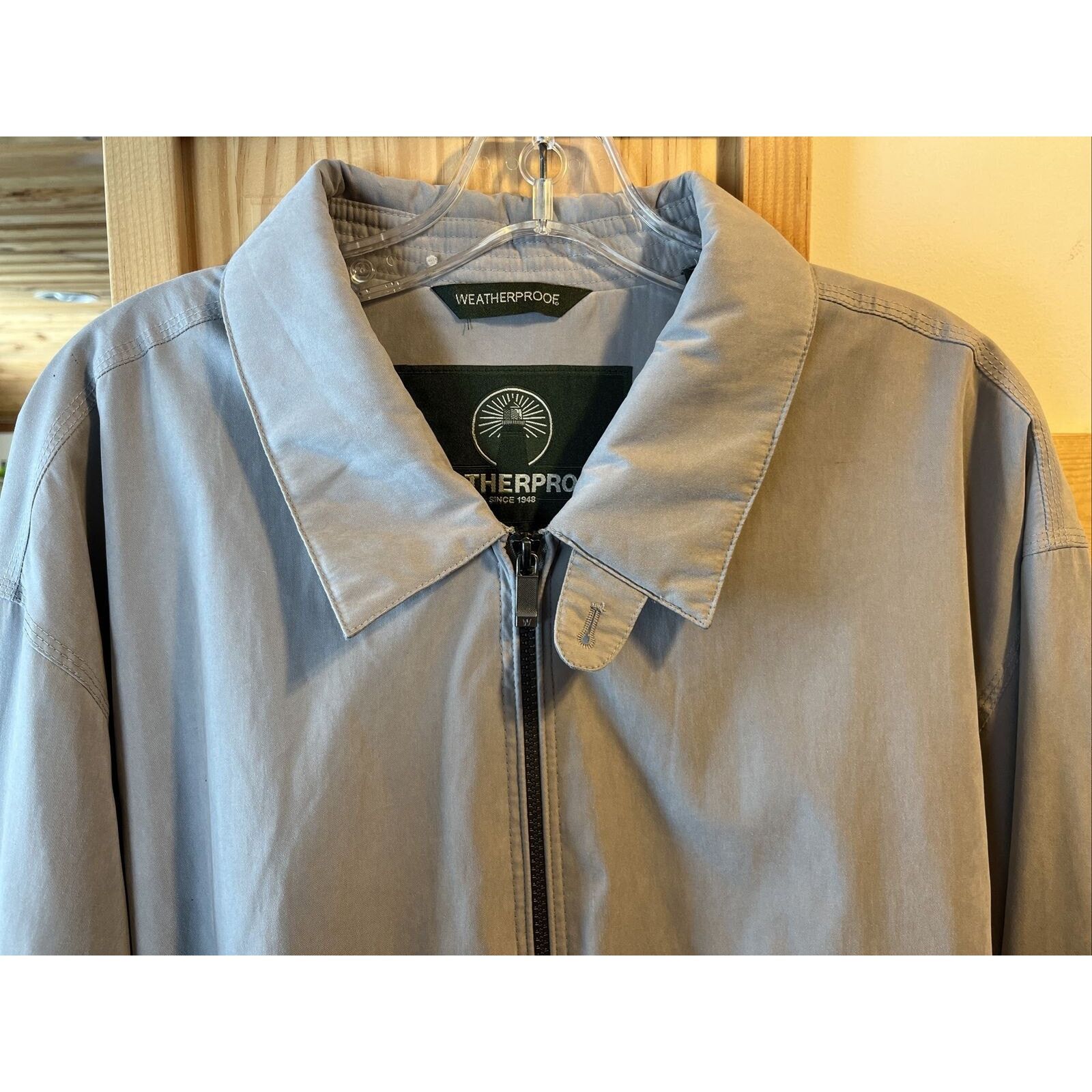 Weatherproof Weatherproof Men’s XL Gray Zip Cotton Polyester Nylon Jacket Size US XL / EU 56 / 4 - 14 Thumbnail