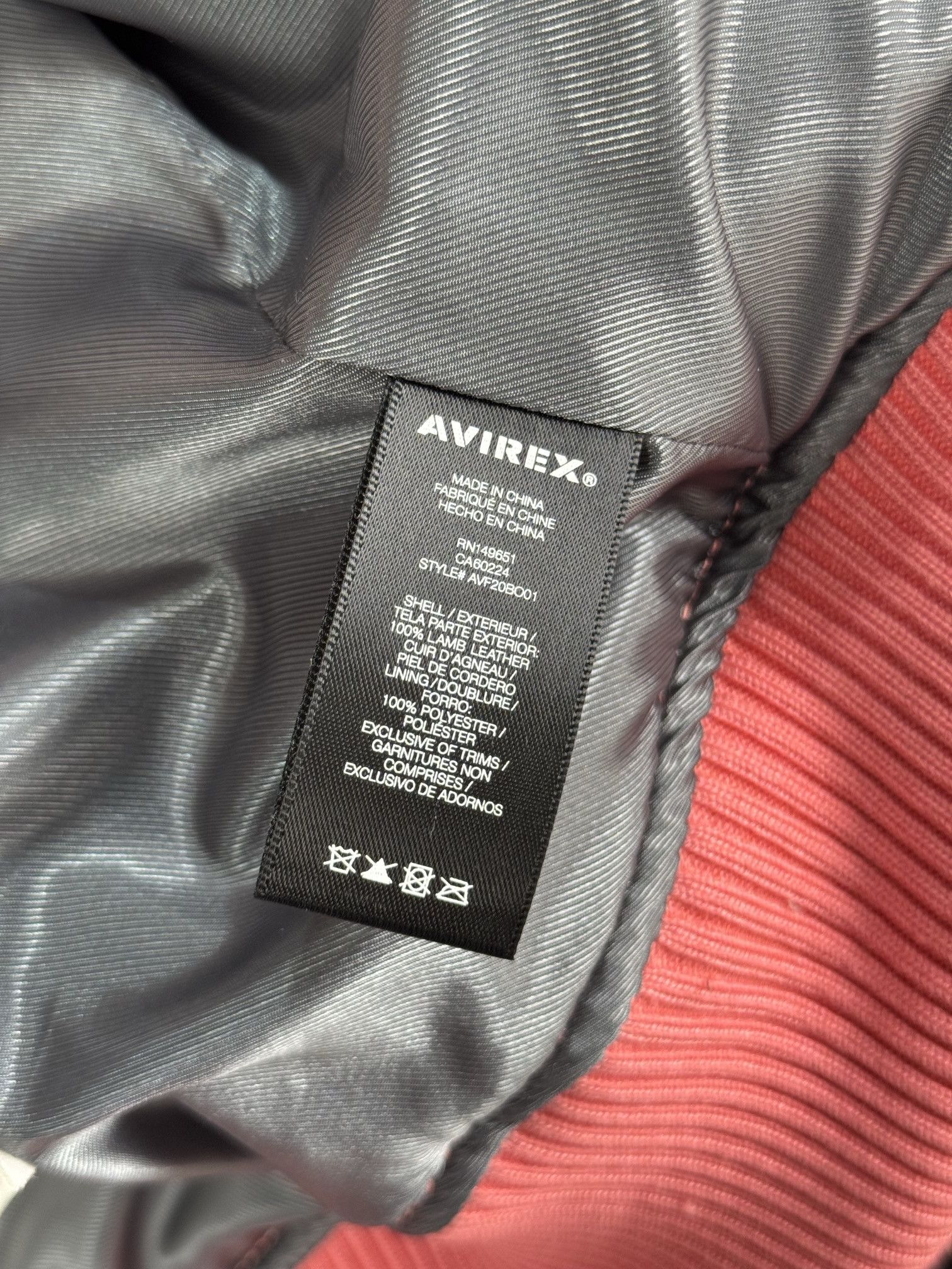 Avirex AVIREX x HELLSTAR JACKET SALVAGE RED Size US L / EU 52-54 / 3 - 15 Thumbnail