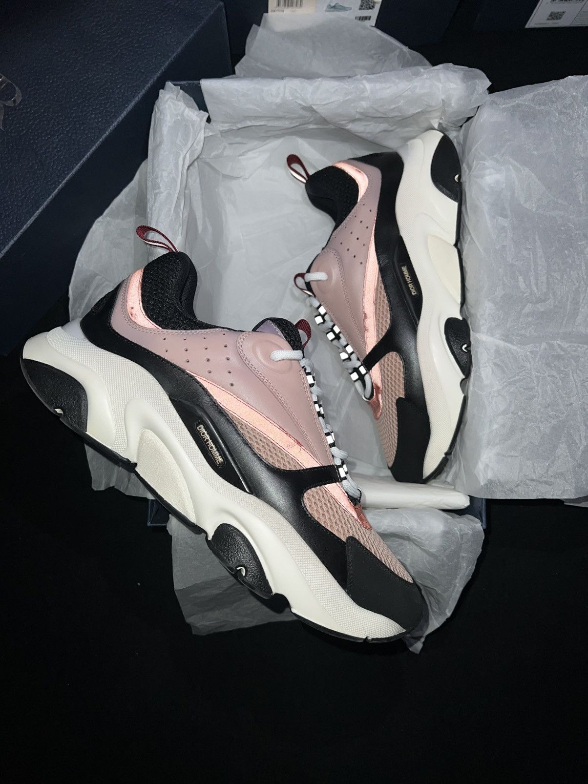 Dior Christian Dior B22 “Pink/Black” Size US 11 / EU 44 - 1 Thumbnail
