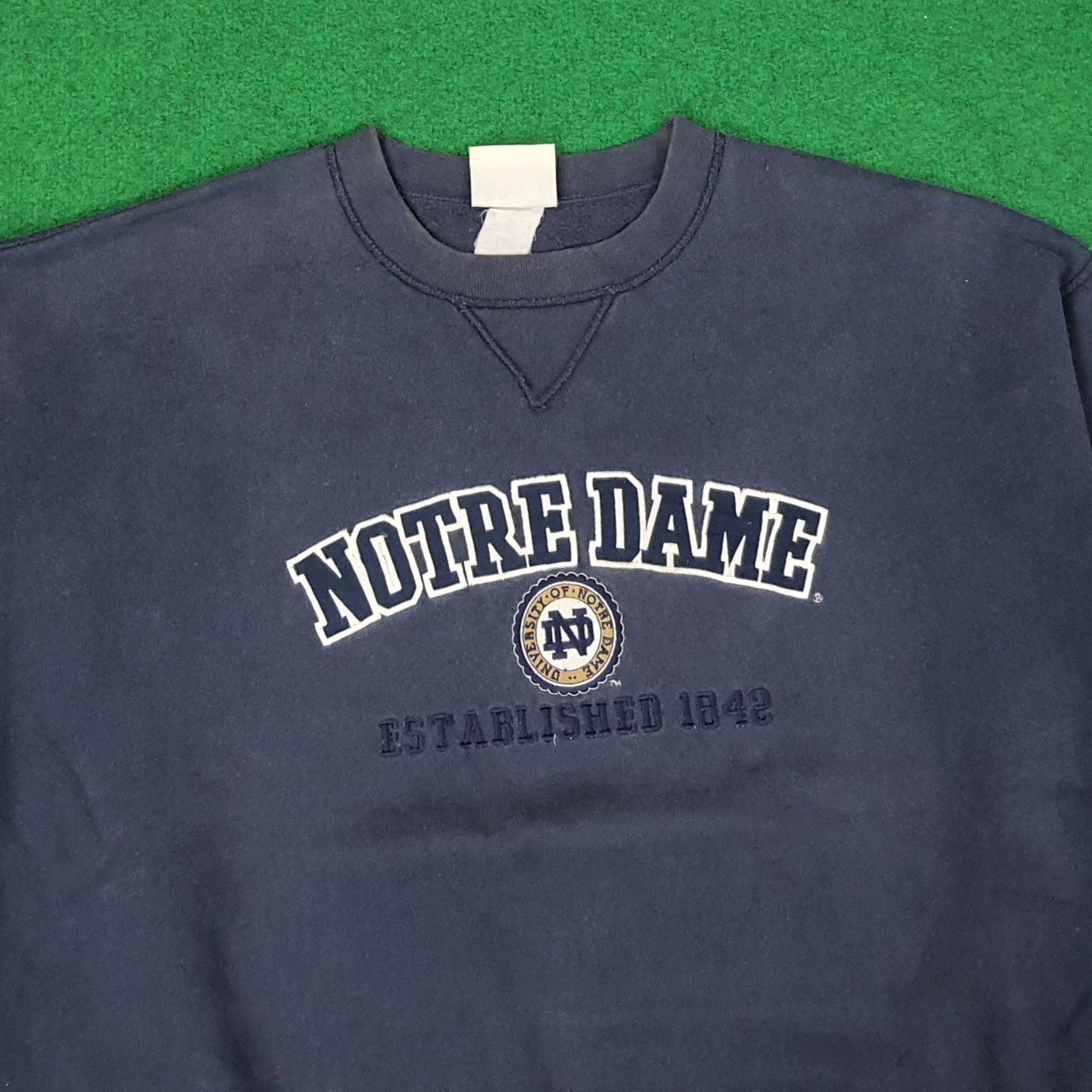 Lee Vintage Lee Notre Dame University College Sweatshirt C250N12 Size US XXL / EU 58 / 5 - 2 Thumbnail