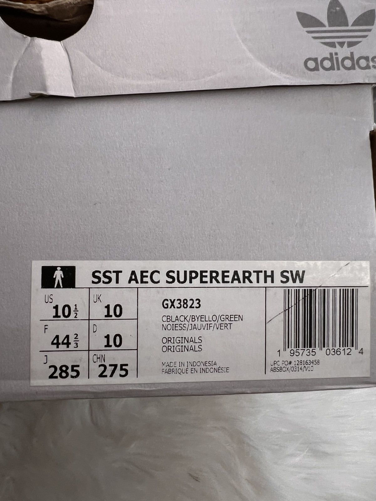 Other ADIDAS X SEAN WOTHERSPOON SUPERSTAR "Super Earth-Black" NIB Size US 10.5 / EU 43-44 - 8 Thumbnail