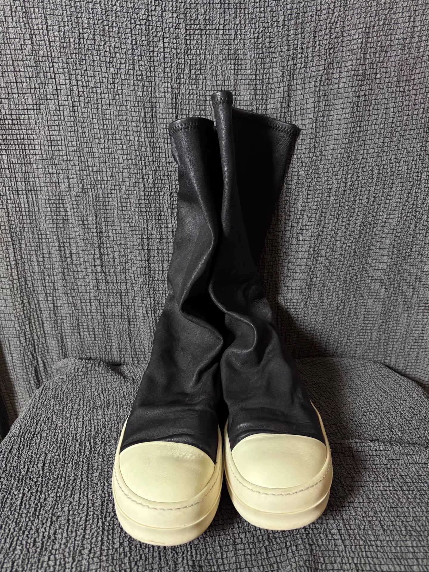 Rick Owens Rick Owens 17SS mainline lambskin "Adonis" boots Size US 8.5 / EU 41-42 - 3 Thumbnail
