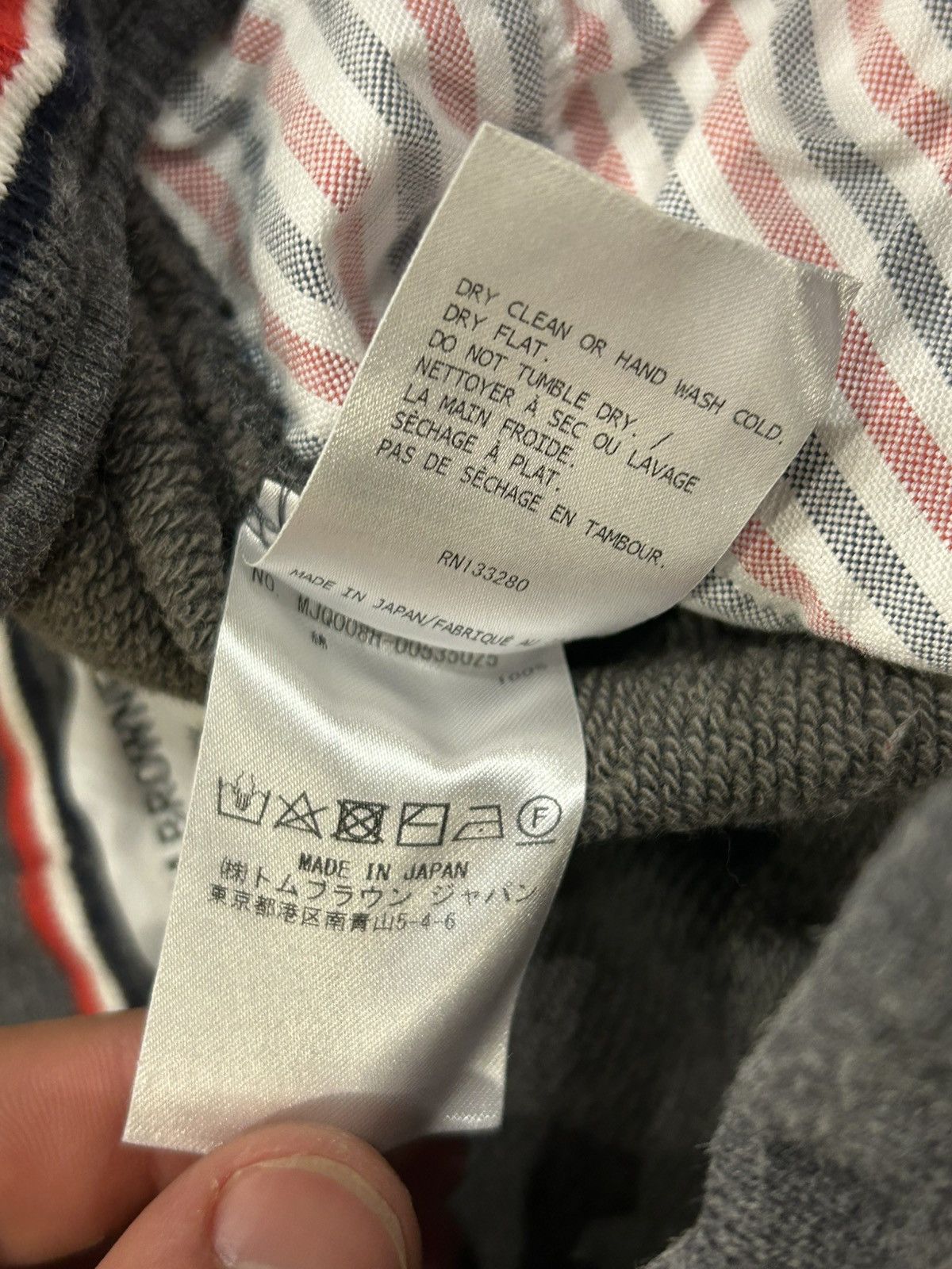 Thom Browne Thom Browne 4 Bar Sweatpants Size US 30 / EU 46 - 5 Thumbnail