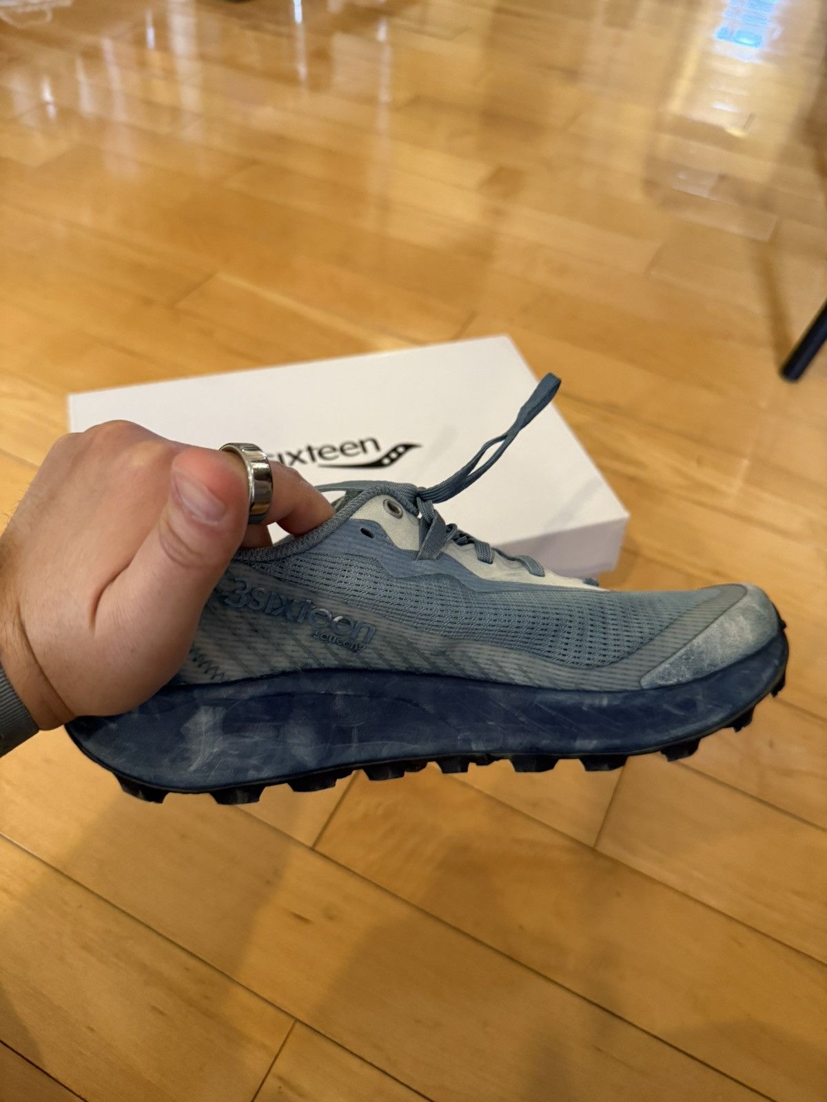 3sixteen Saucony for 3sixteen ~ Peregrine 15 - Indigo - 9.5 Size US 9.5 / EU 42-43 - 2 Thumbnail
