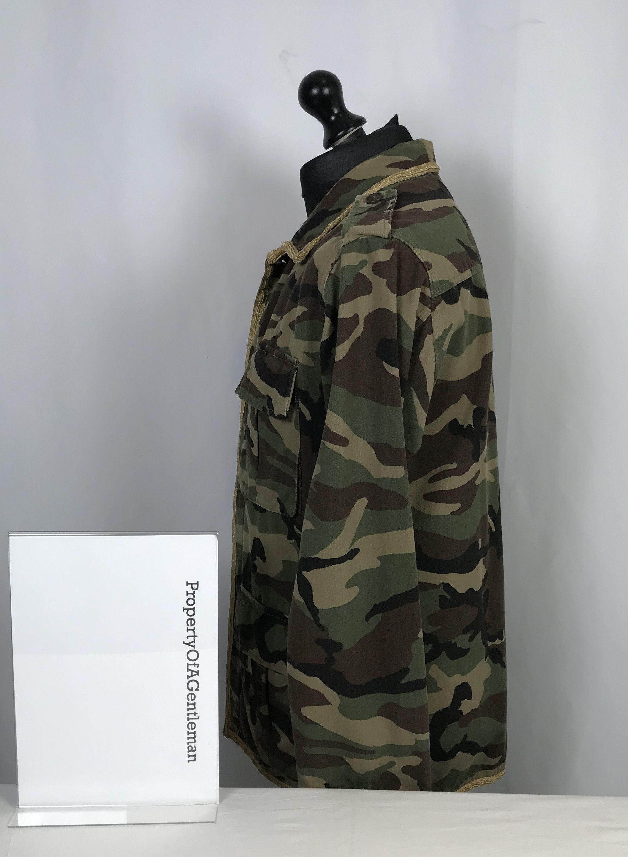 Saint Laurent Paris Saint Laurent Camo Jacket Size US M / EU 48-50 / 2 - 4 Thumbnail