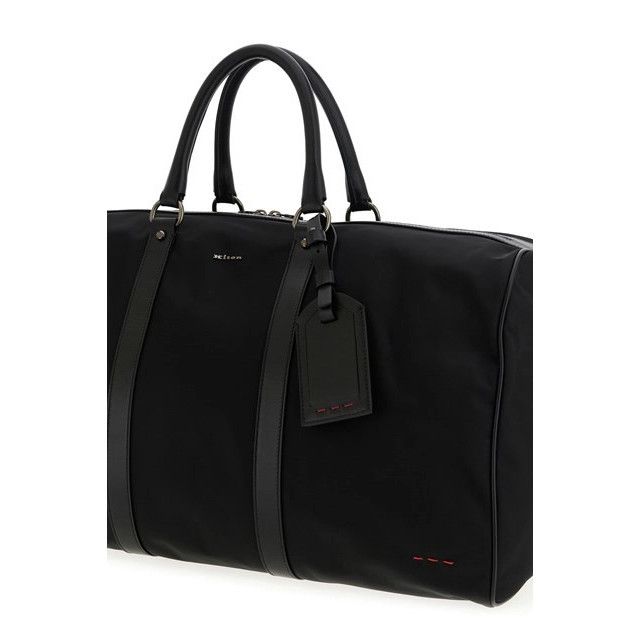 Kiton KITON Black Weekend Nylon Duffle Bag New & Authentic Size ONE SIZE - 3 Thumbnail
