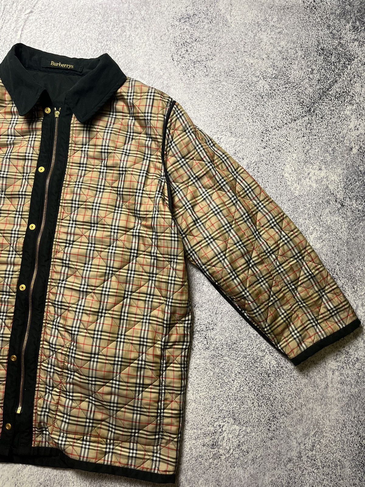 Burberry Vintage Burberrys luxury Quilted Lined Jacket Size US S / EU 44-46 / 1 - 19 Thumbnail