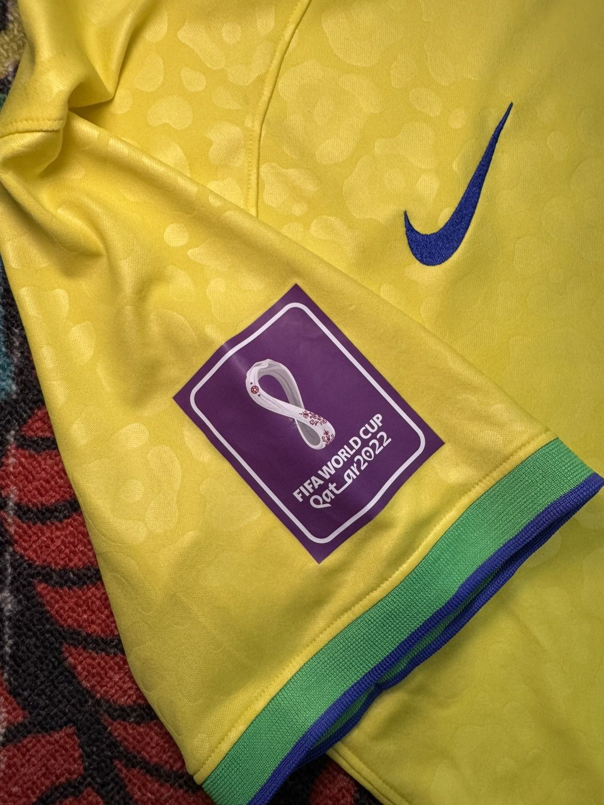 Nike Brazil 2022 WC Neymar Jr #10 home jersey Size US L / EU 52-54 / 3 - 5 Thumbnail
