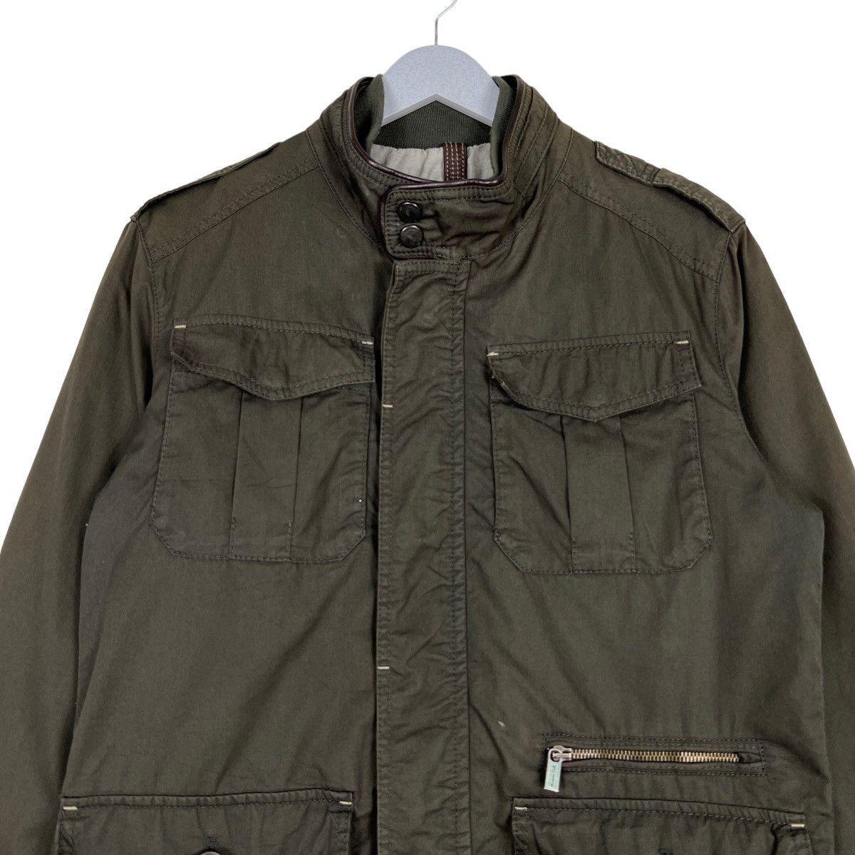 Massimo Dutti 🔥 MASSIMO DUTTI FOUR POCKET CARGO JACKET Size US M / EU 48-50 / 2 - 3 Thumbnail