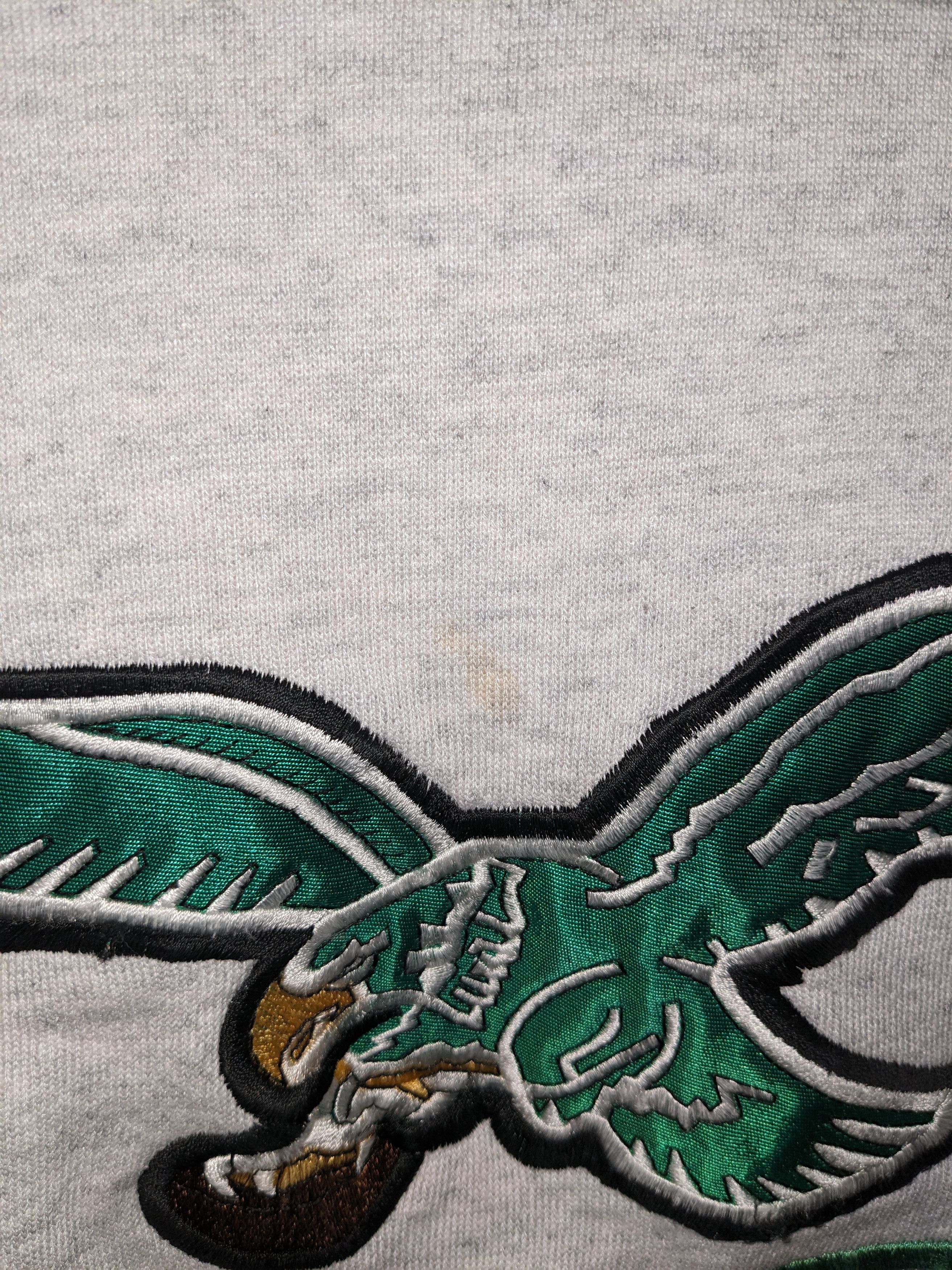 Nutmeg × Vintage Vintage 90s Philadelphia Eagles NFL Football Sweatshirt Size US XL / EU 56 / 4 - 6 Thumbnail